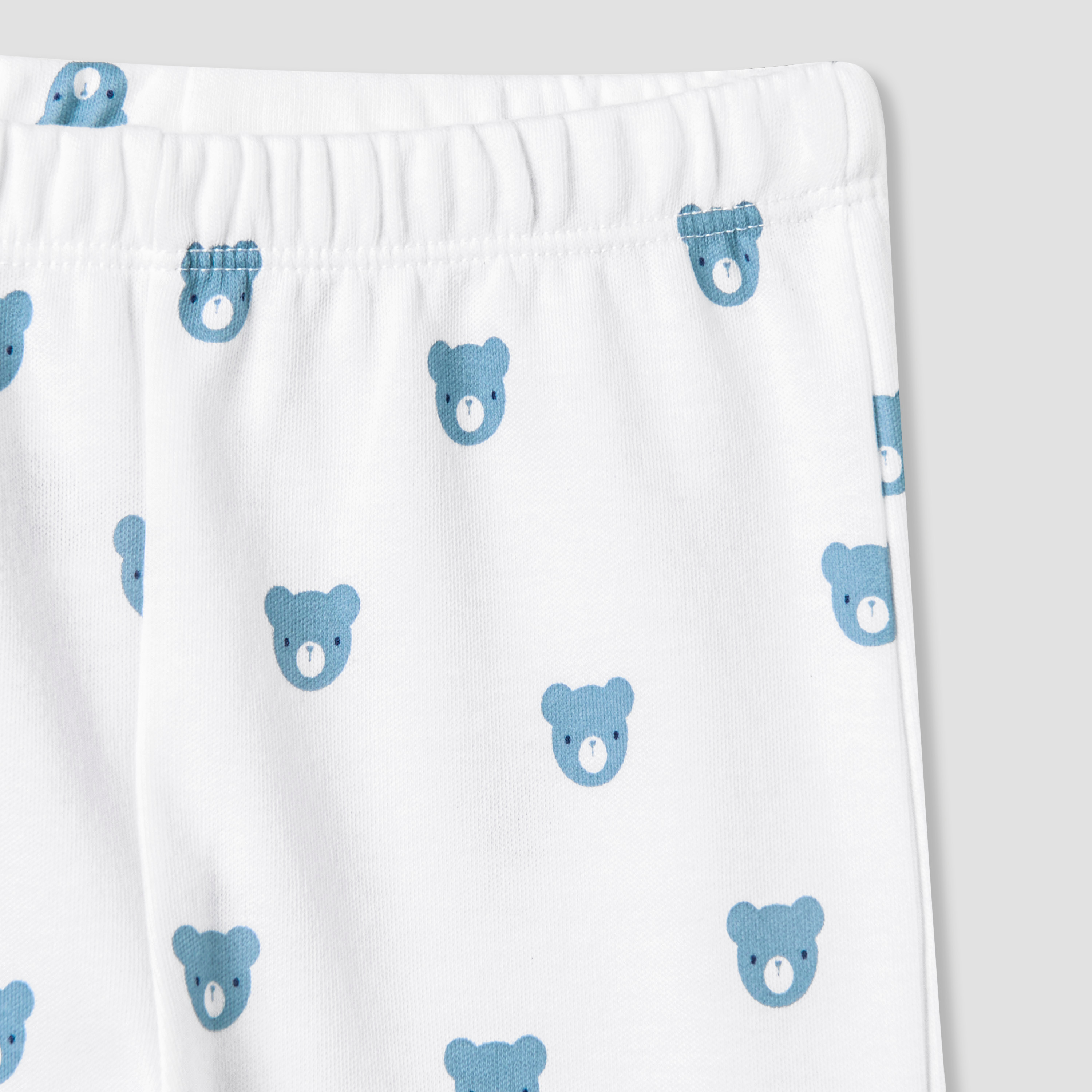 Juniors All-Over Bear Print T-shirt and Pyjama Set-baby-boys-clothing-nightwear-pyjamasets-image-7