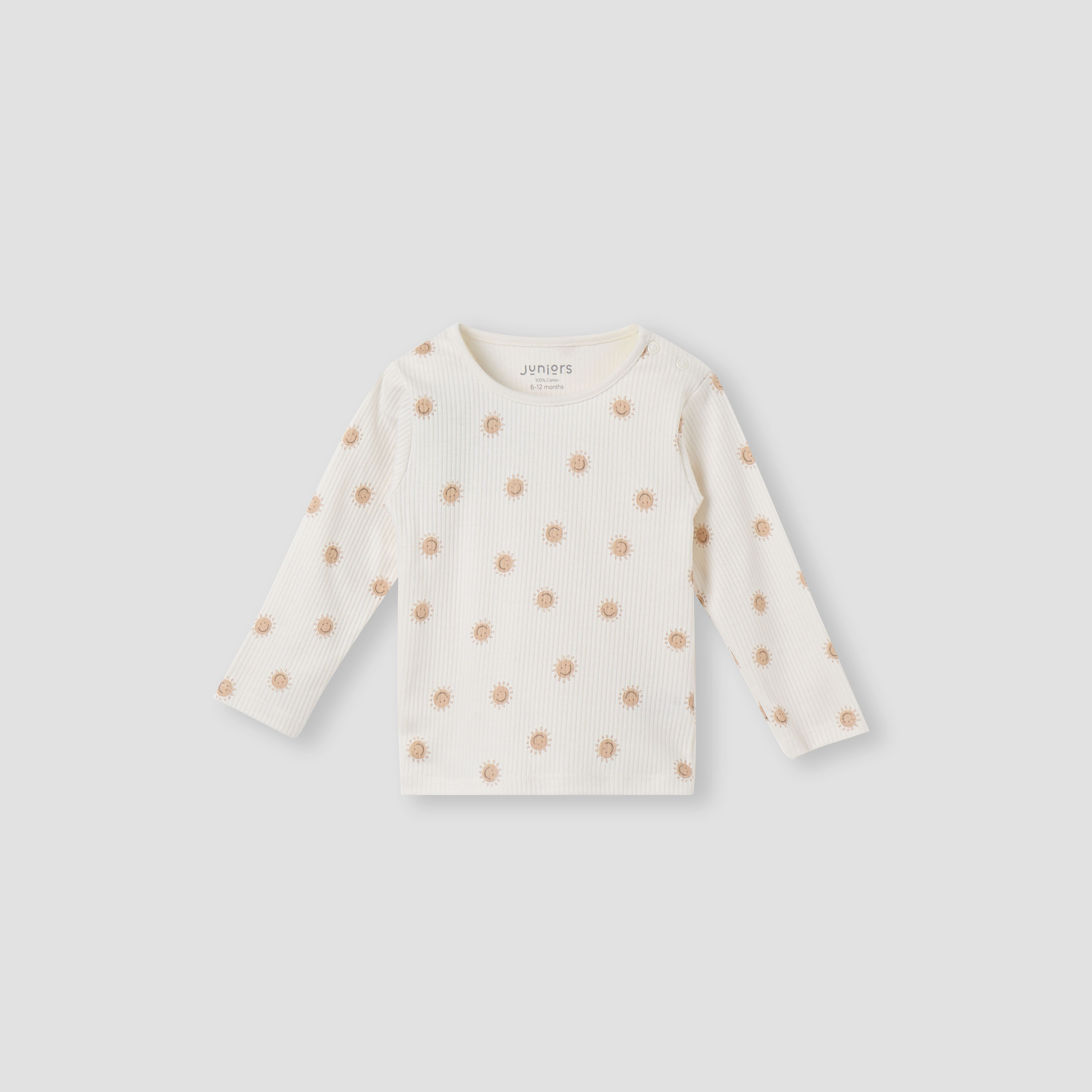 Juniors All-Over Sun Print T-shirt and Pyjama Set-baby-boys-clothing-nightwear-pyjamasets-image-2