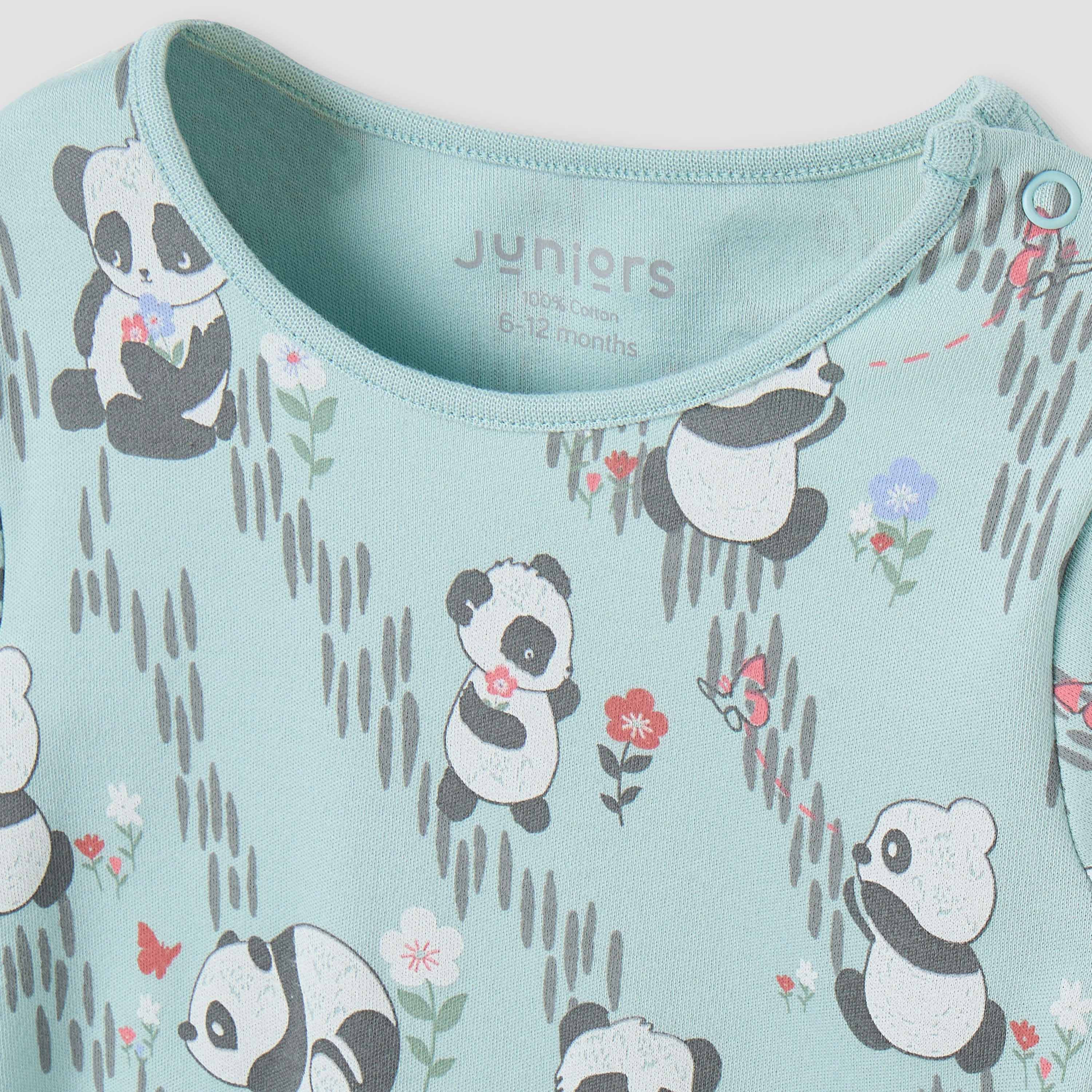 Juniors Pyjama Set with Bear Print - Cotton - Long Sleeves - Collar-promo_babyshop_Buy3for99_OMN130126-image-5