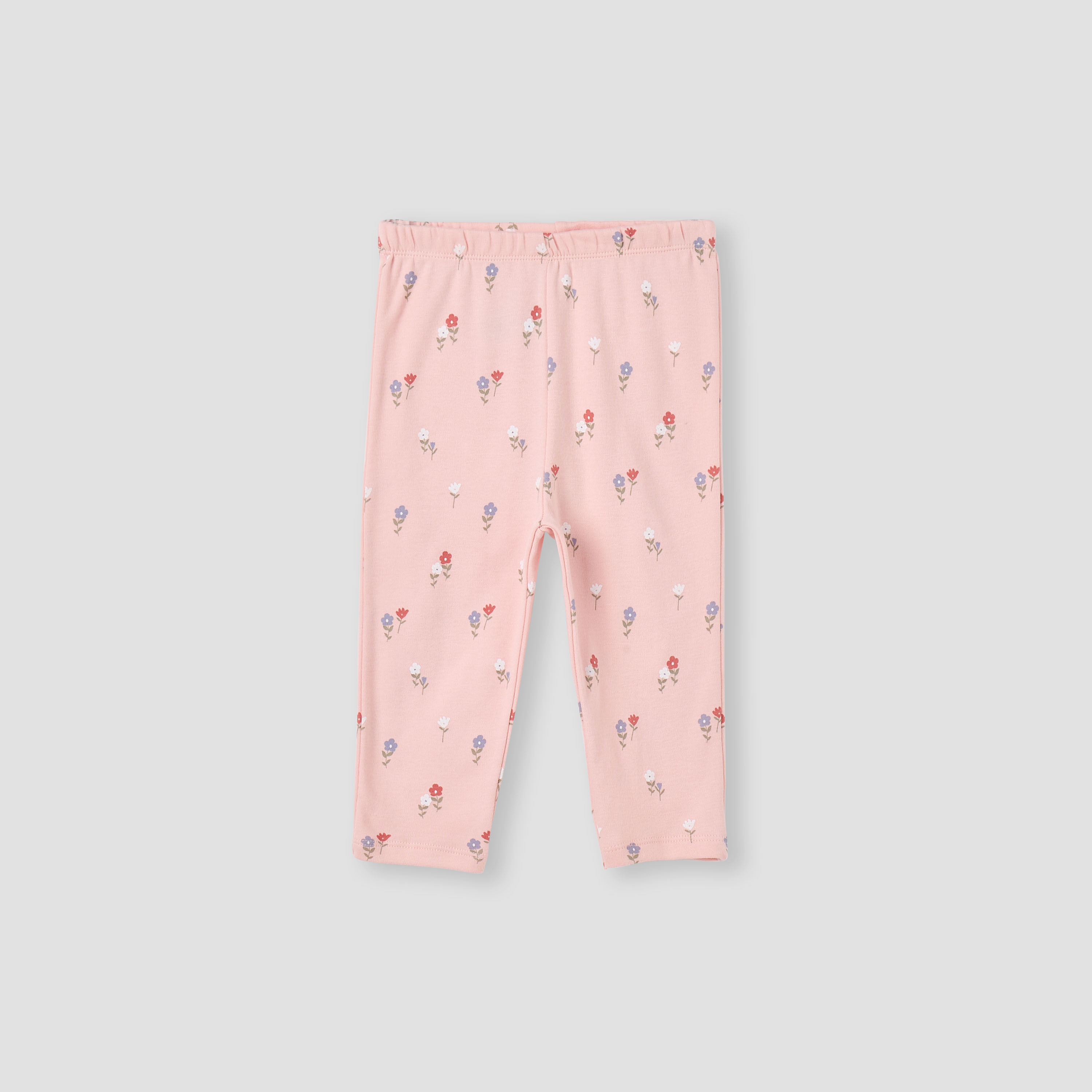 Juniors Floral Print T-shirt and Pyjama Set-baby-girls-clothing-nightwear-pyjamasets-image-4