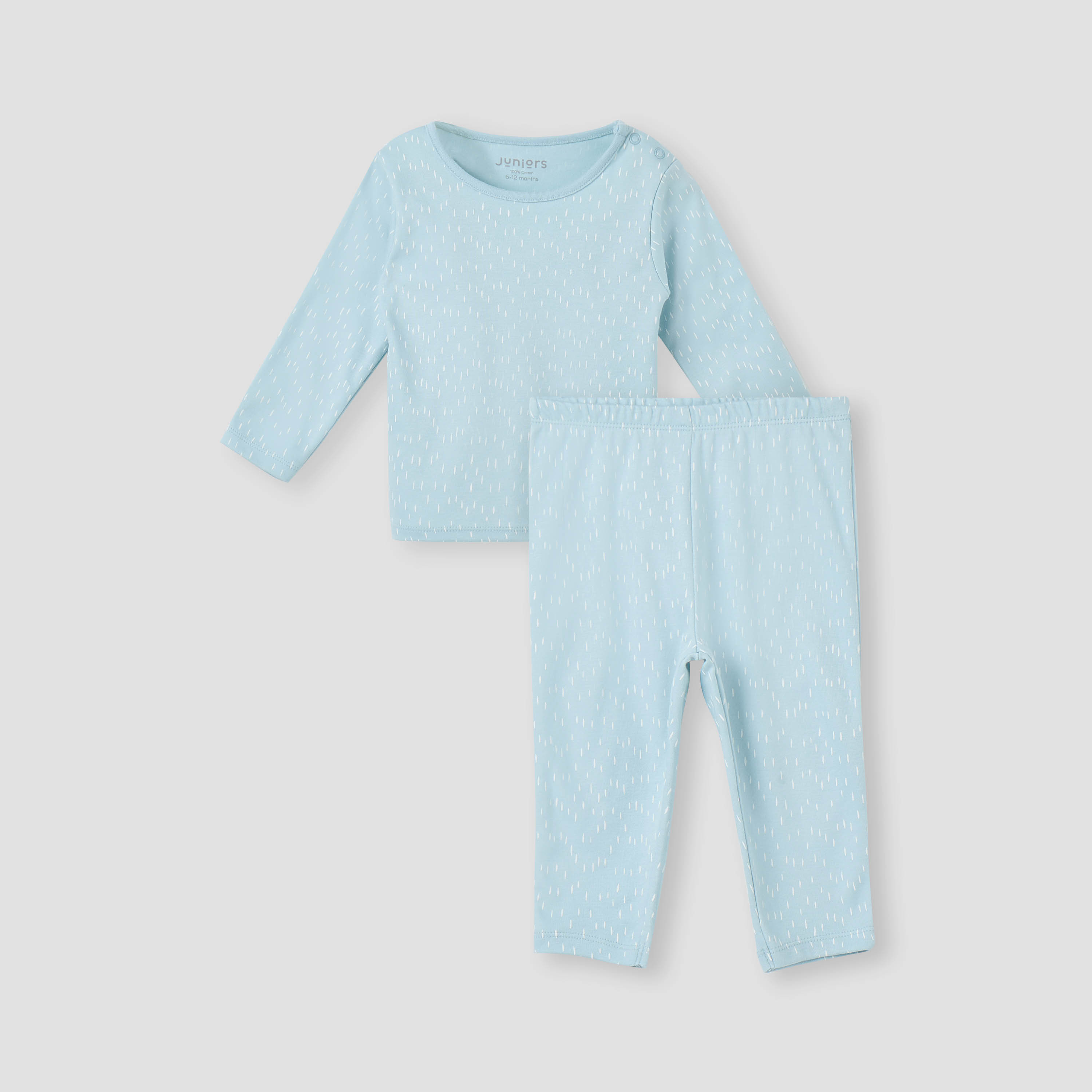 Juniors Printed T-shirt and Pyjama Set-baby-boys-clothing-nightwear-pyjamasets-image-2