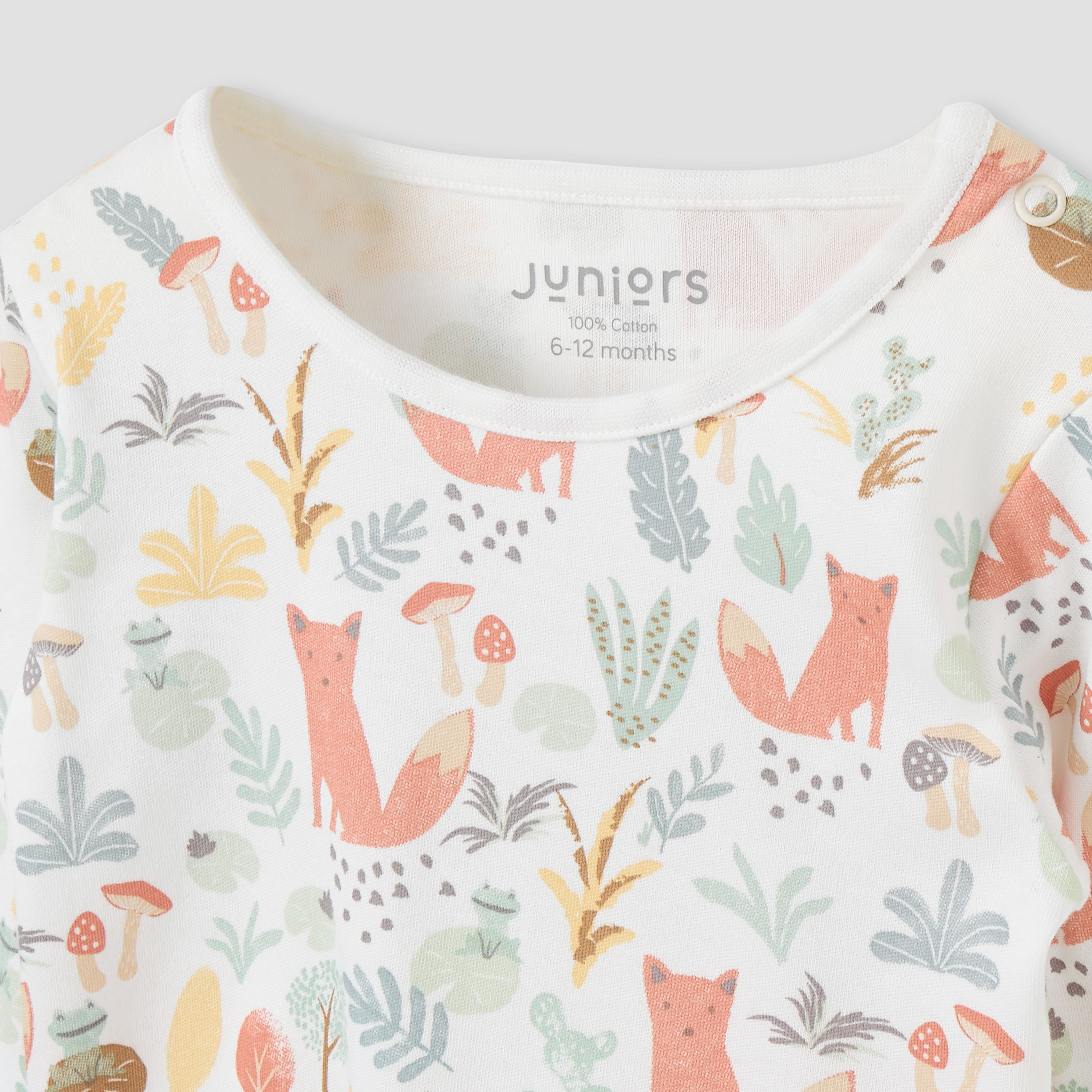 Juniors All-Over Animal Print T-shirt and Pyjama Set-baby-boys-clothing-nightwear-pyjamasets-image-5