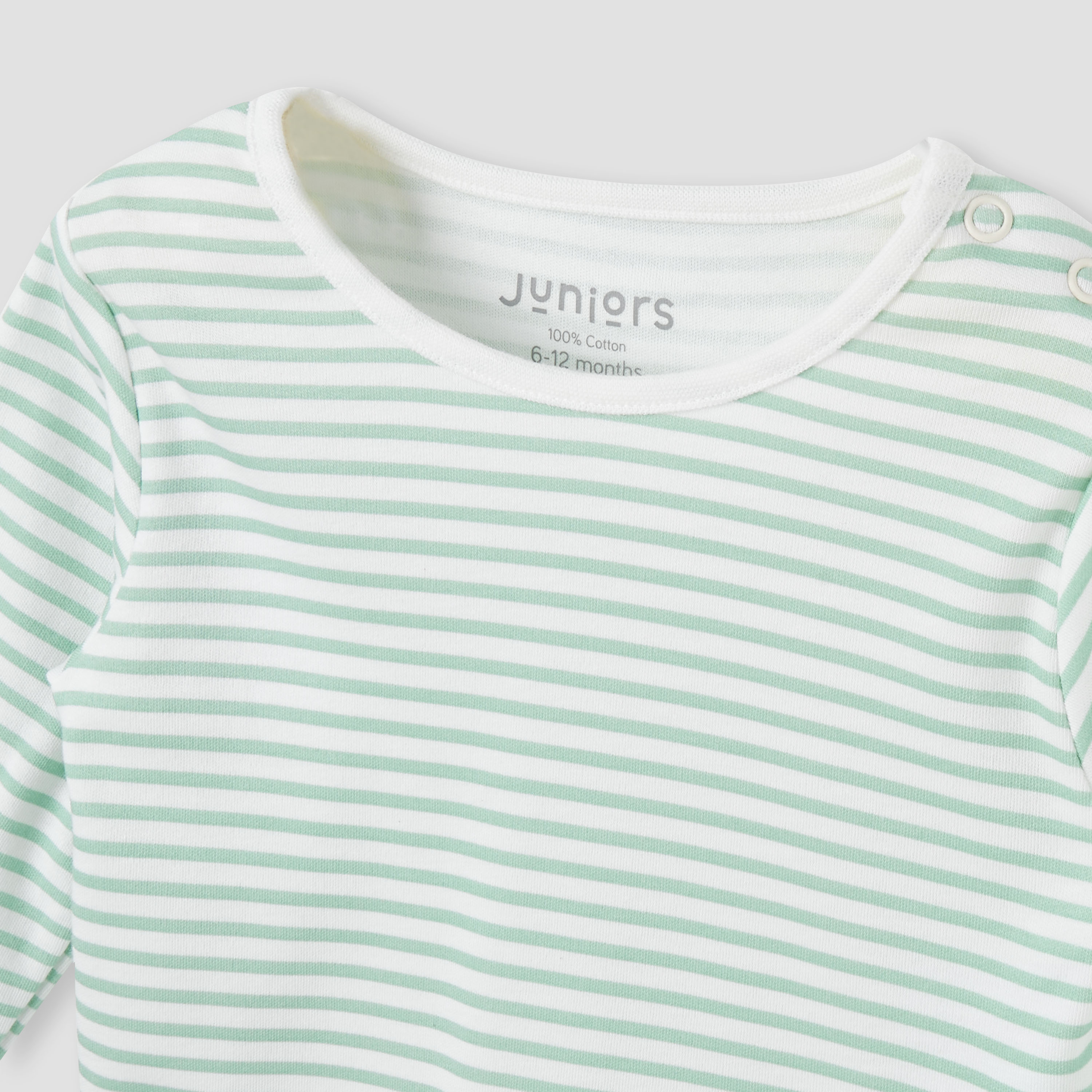 Juniors Striped T-shirt and Pyjama Set-baby-boys-clothing-nightwear-pyjamasets-image-5
