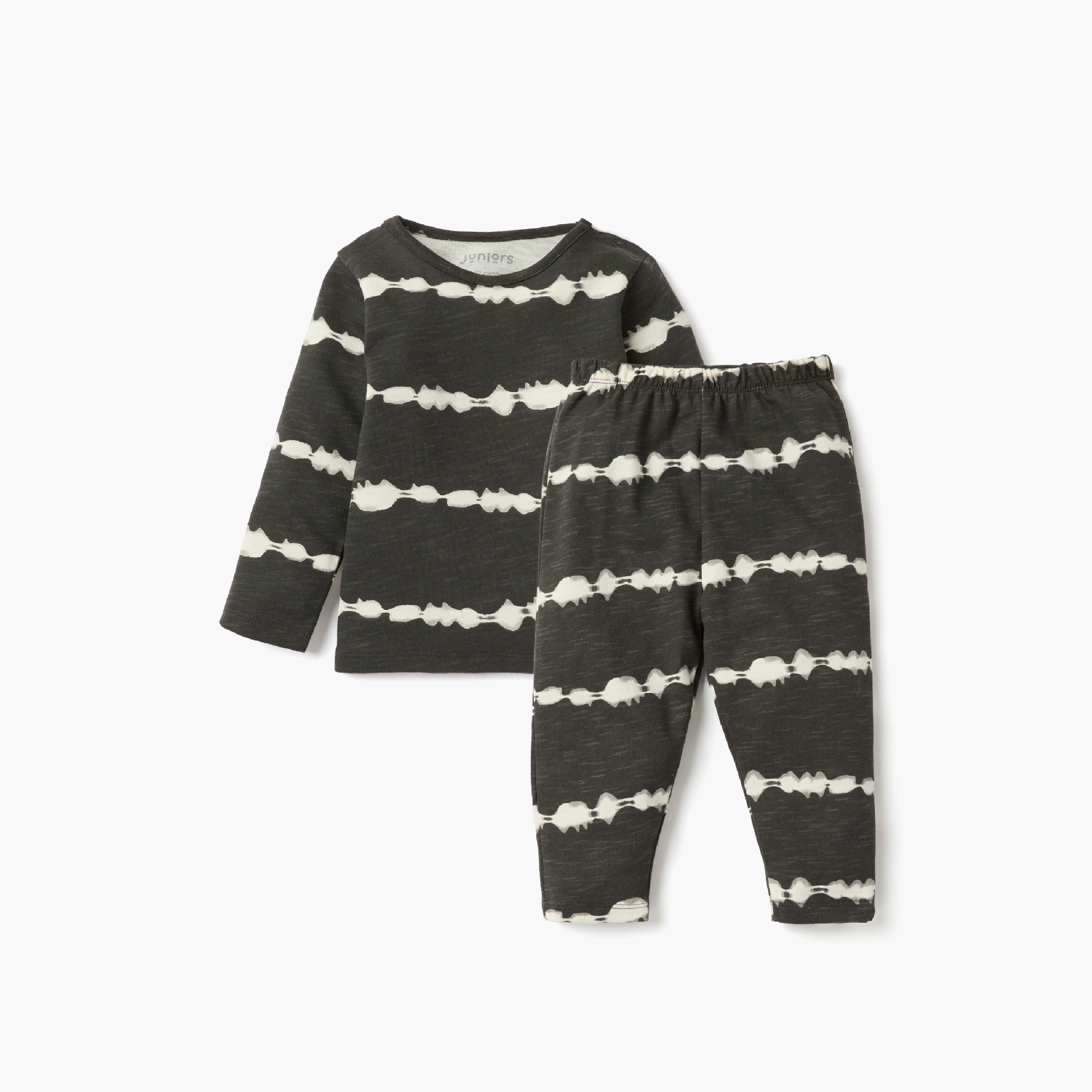 Juniors All-Over Print T-shirt and Pyjama Set-baby-girls-clothing-nightwear-pyjamasets-image-1