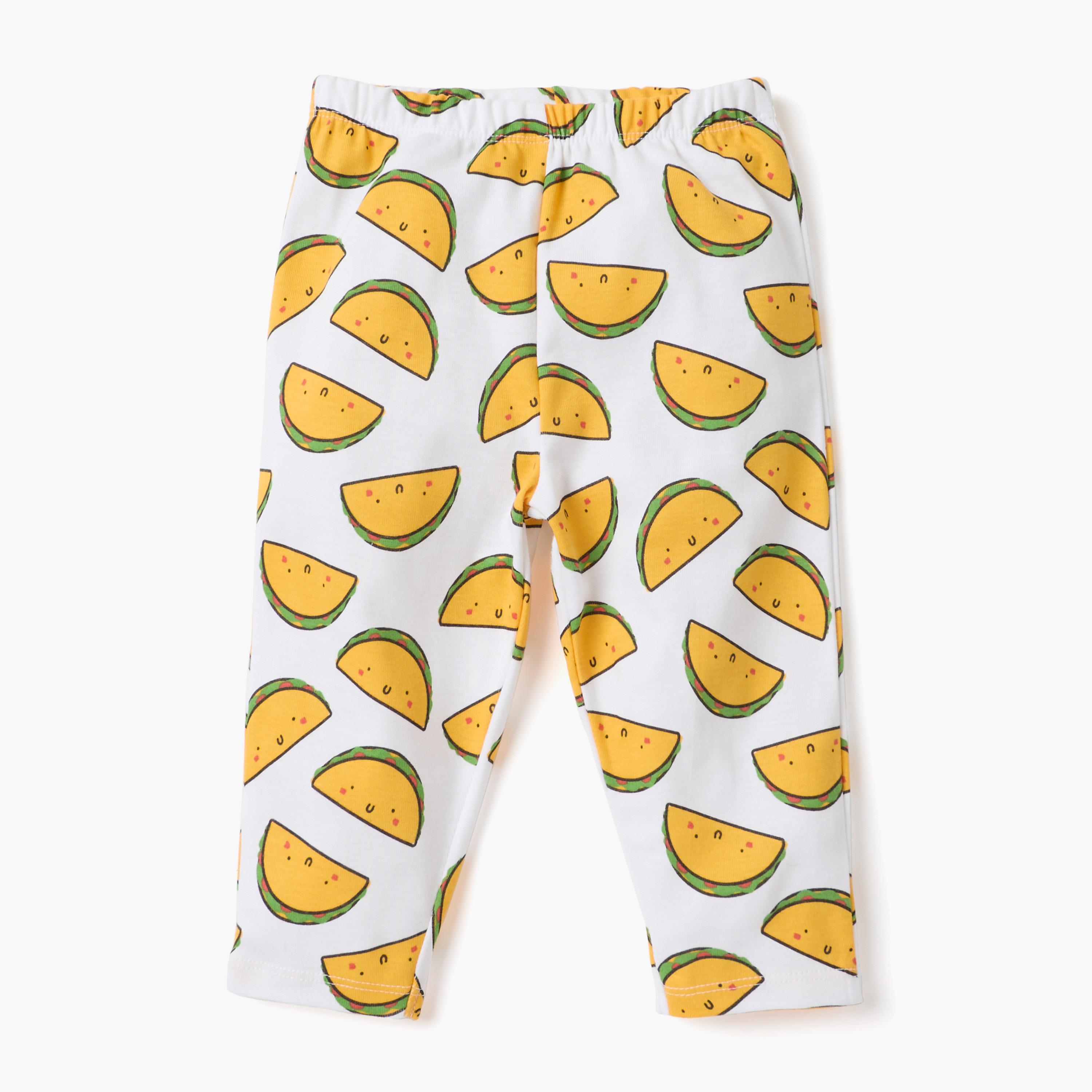 Juniors All-Over Print T-shirt and Pyjama Set-baby-girls-clothing-nightwear-pyjamasets-image-3