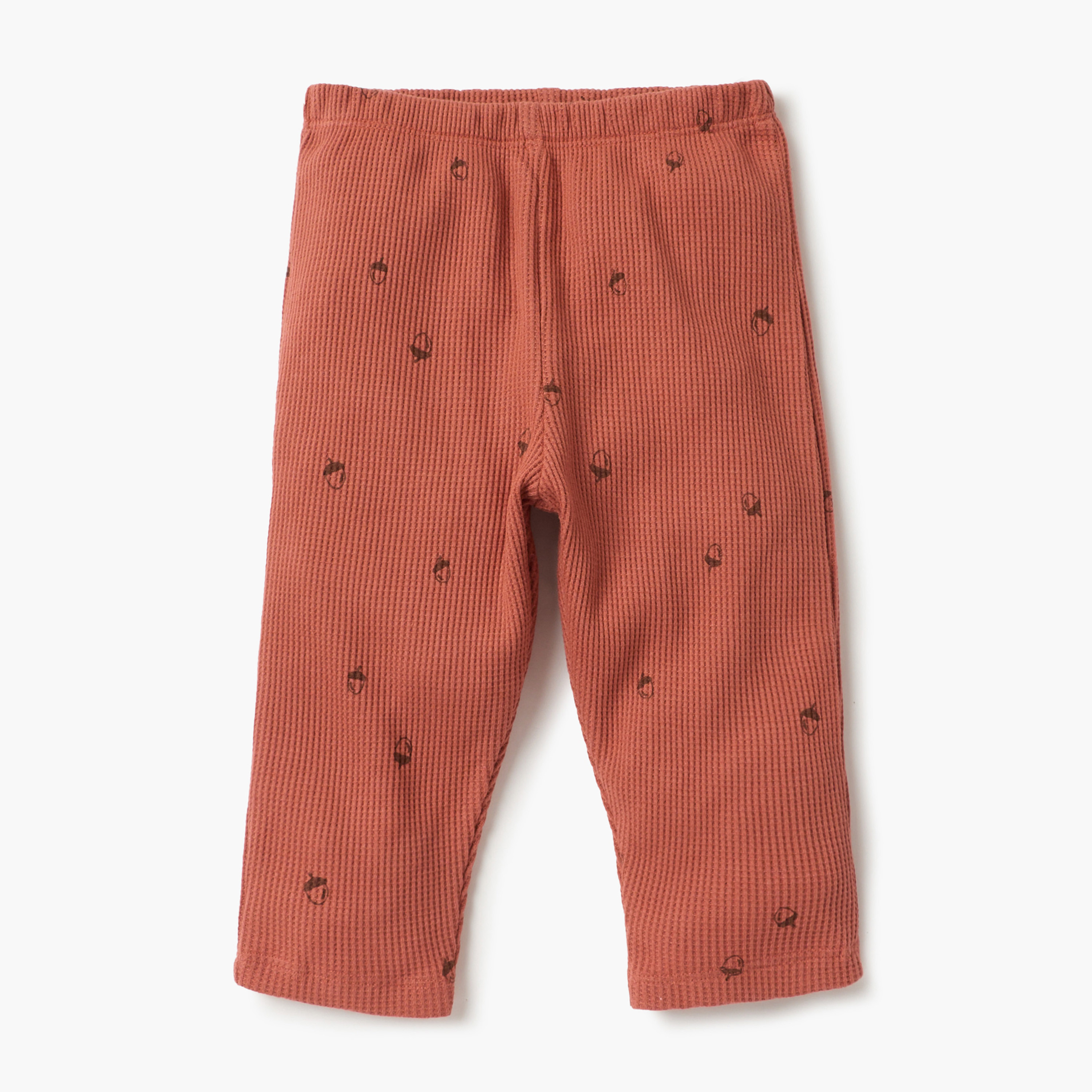 Juniors Textured T-shirt and Pyjama Set-baby-girls-clothing-nightwear-pyjamasets-image-3
