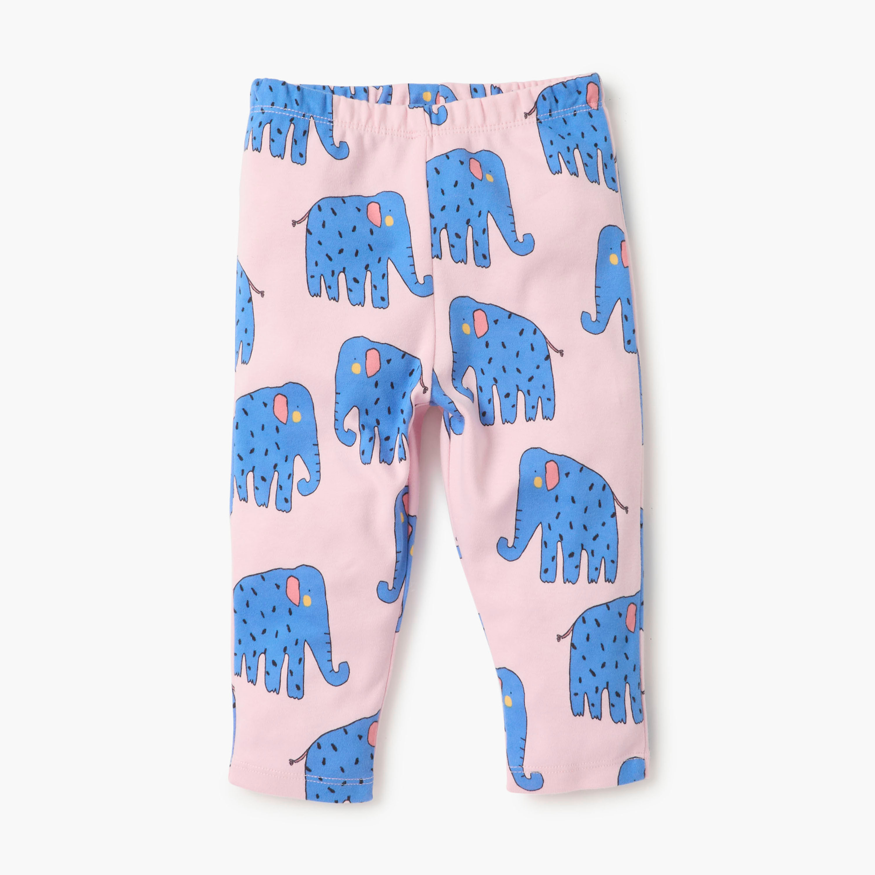 Juniors Elephant Print T-shirt and Pyjama Set-baby-girls-clothing-nightwear-pyjamasets-image-3