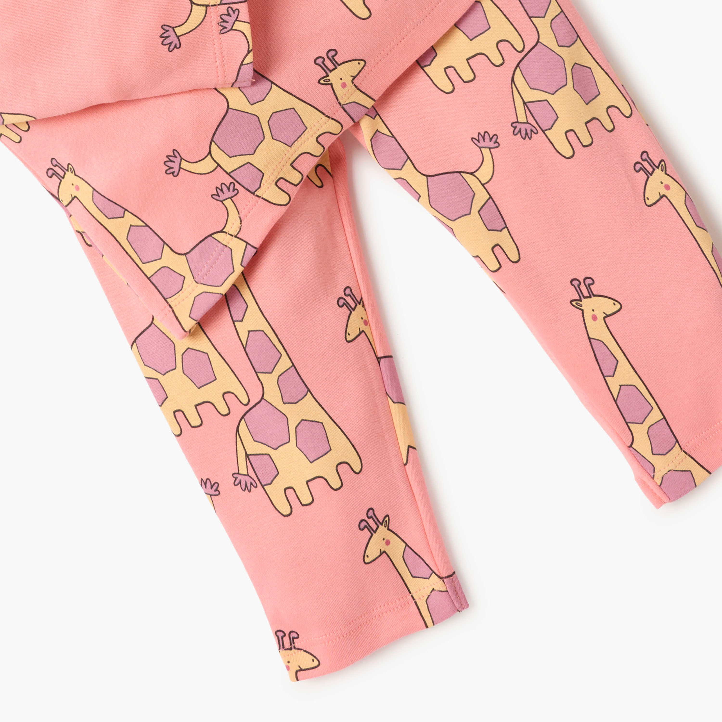 طقم تيشيرت بأكمام طويلة وزخارف ديناصور وبنطلون بيجاما بخصر مطاطي من جونيورز-baby-boys-clothing-nightwear-pyjamasets-image-5