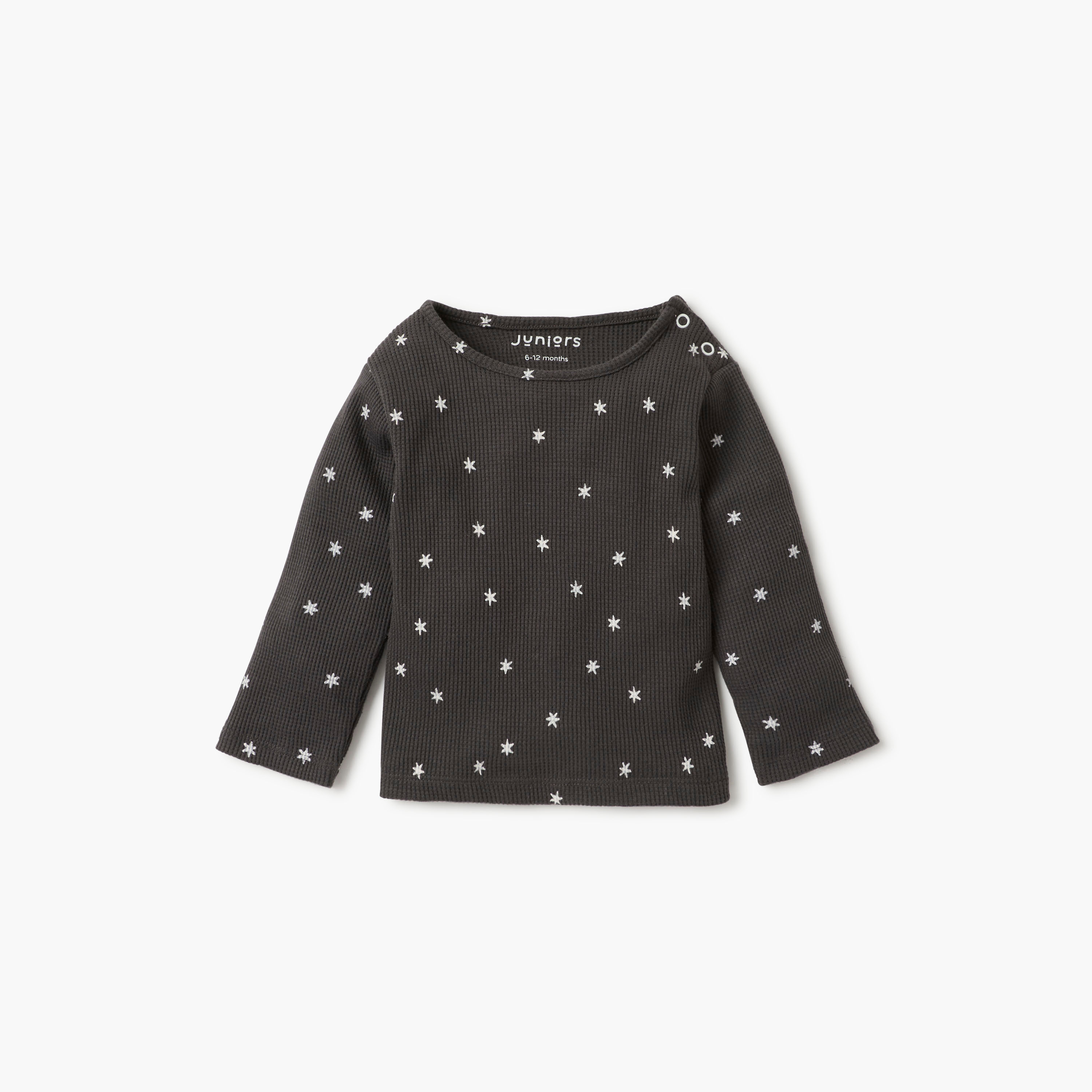 Juniors Star Print T-shirt and Pyjama Set-baby-girls-clothing-nightwear-pyjamasets-image-2