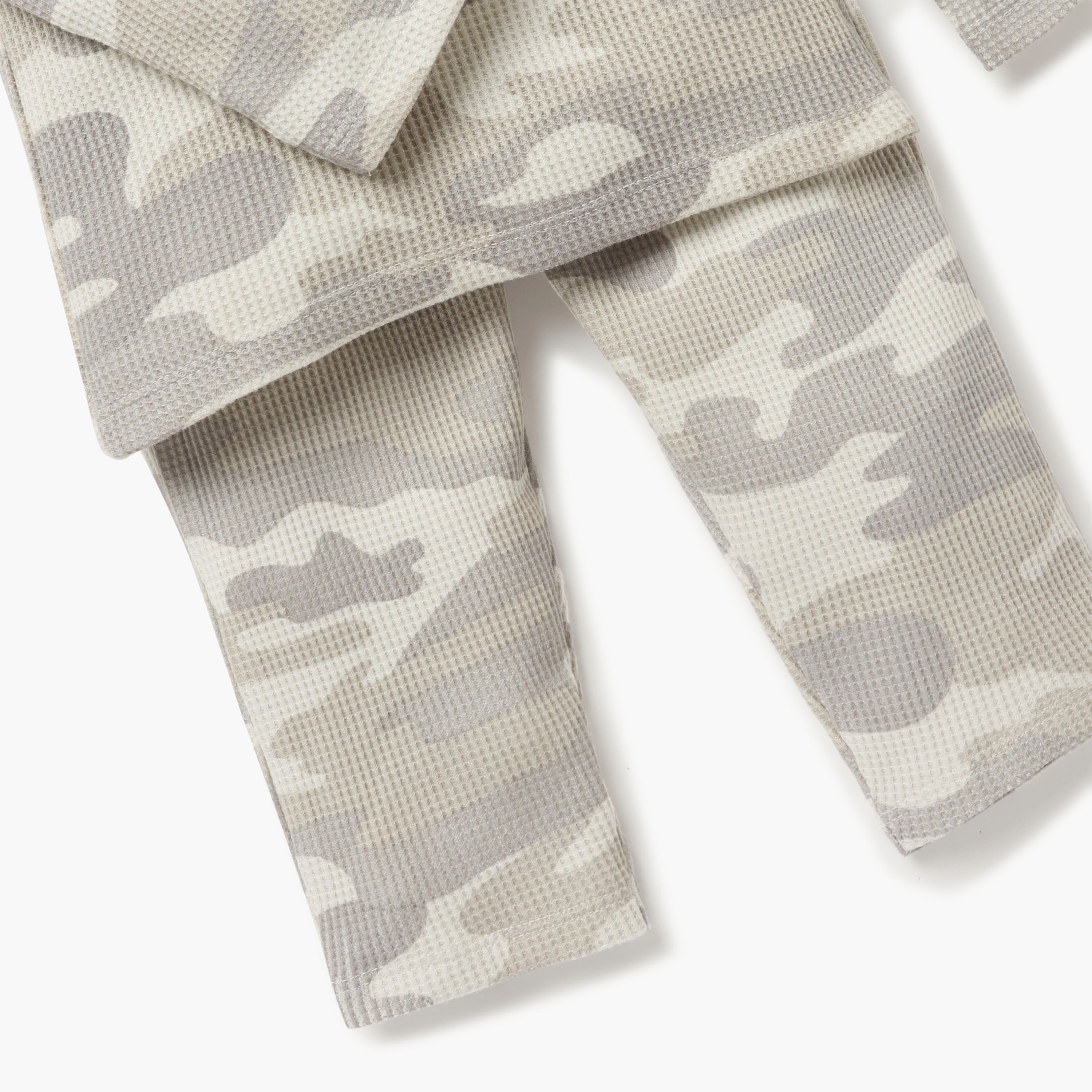 Juniors All-Over Camouflage Print T-shirt and Pyjama Set-baby-girls-clothing-nightwear-pyjamasets-image-5