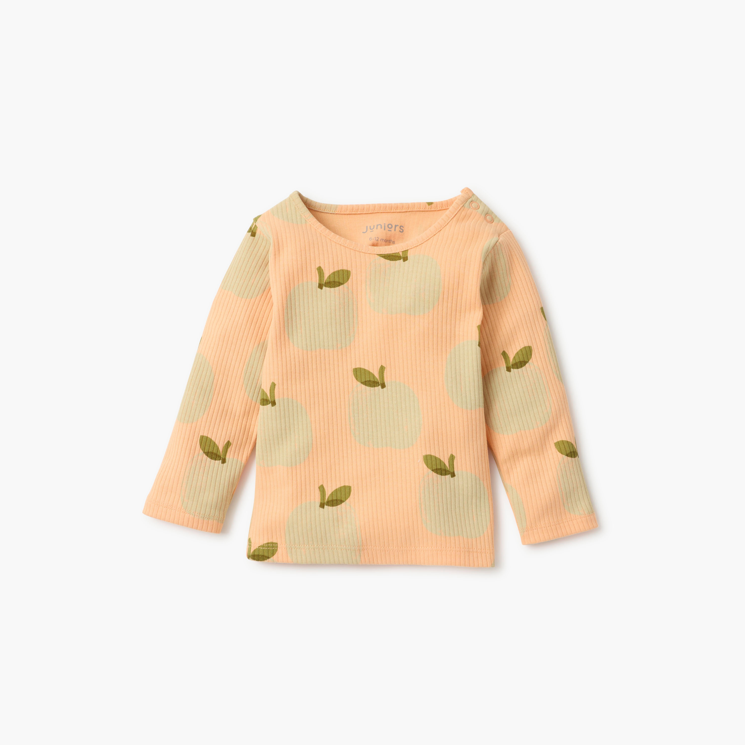 Juniors Printed T-shirt and Pyjama Set-baby-girls-clothing-nightwear-pyjamasets-image-2