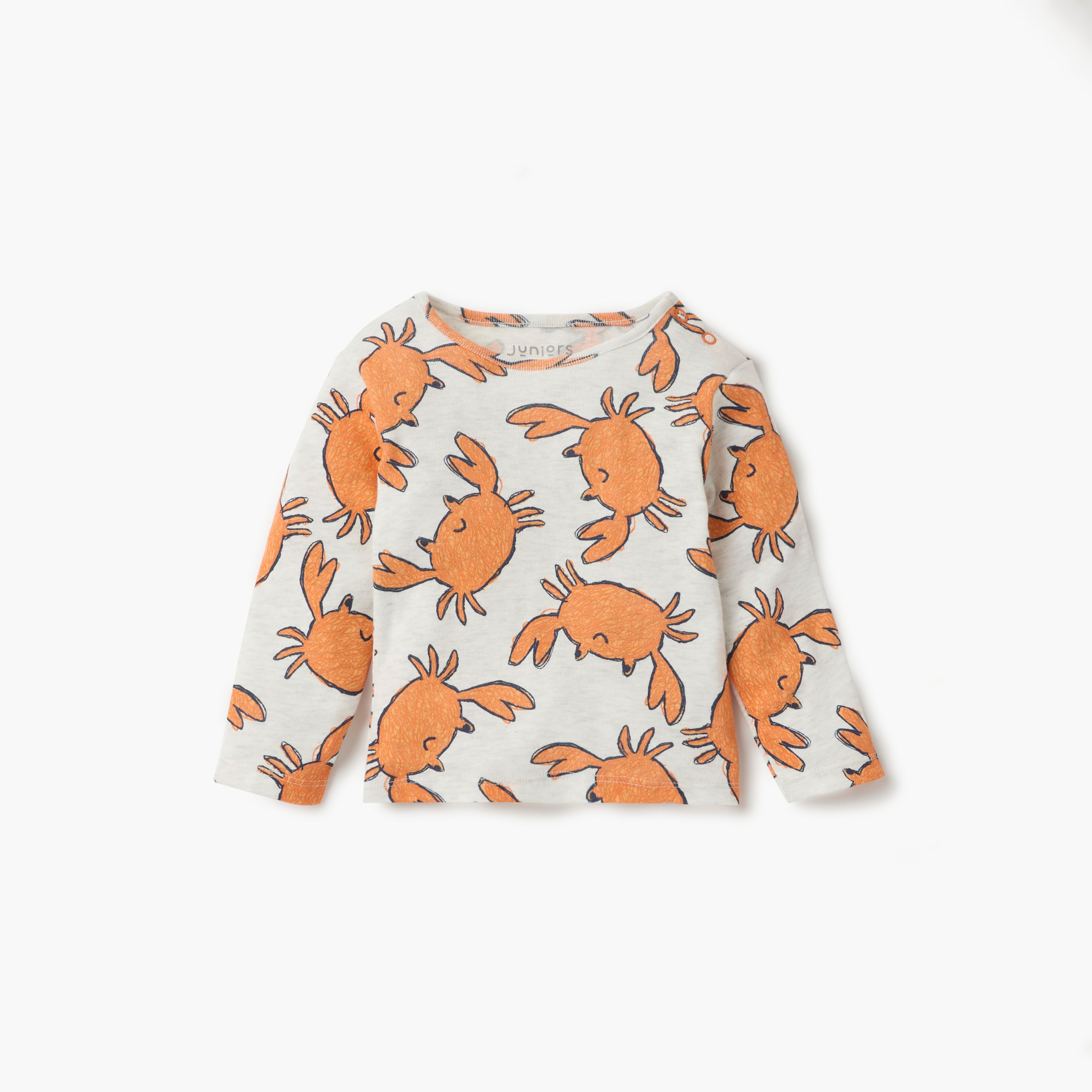 Juniors Printed T-shirt and Pyjama Set-baby-boys-clothing-nightwear-pyjamasets-image-2
