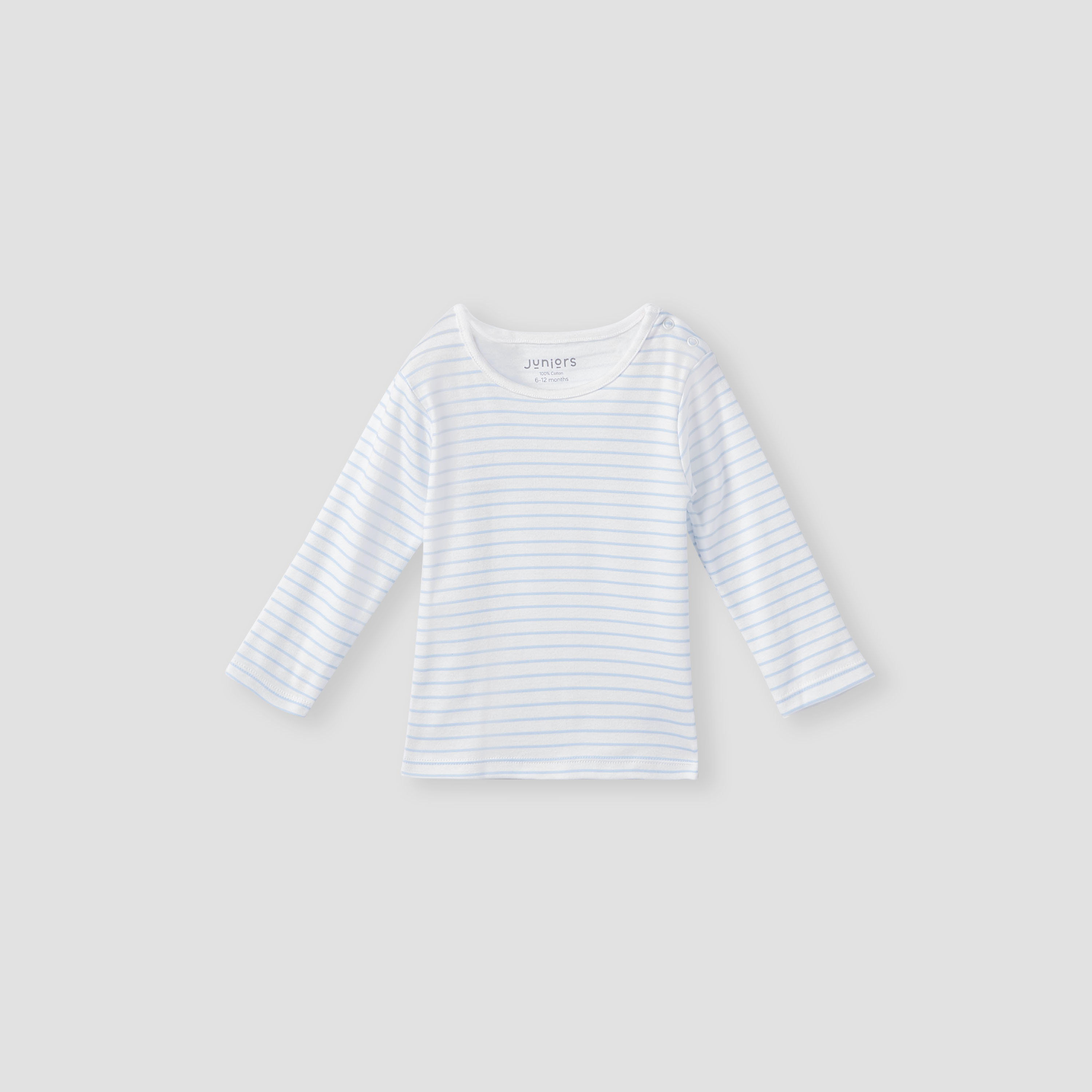 طقم بيجاما مع تيشيرت مخطط من جونيورز-baby-boys-clothing-nightwear-pyjamasets-image-3