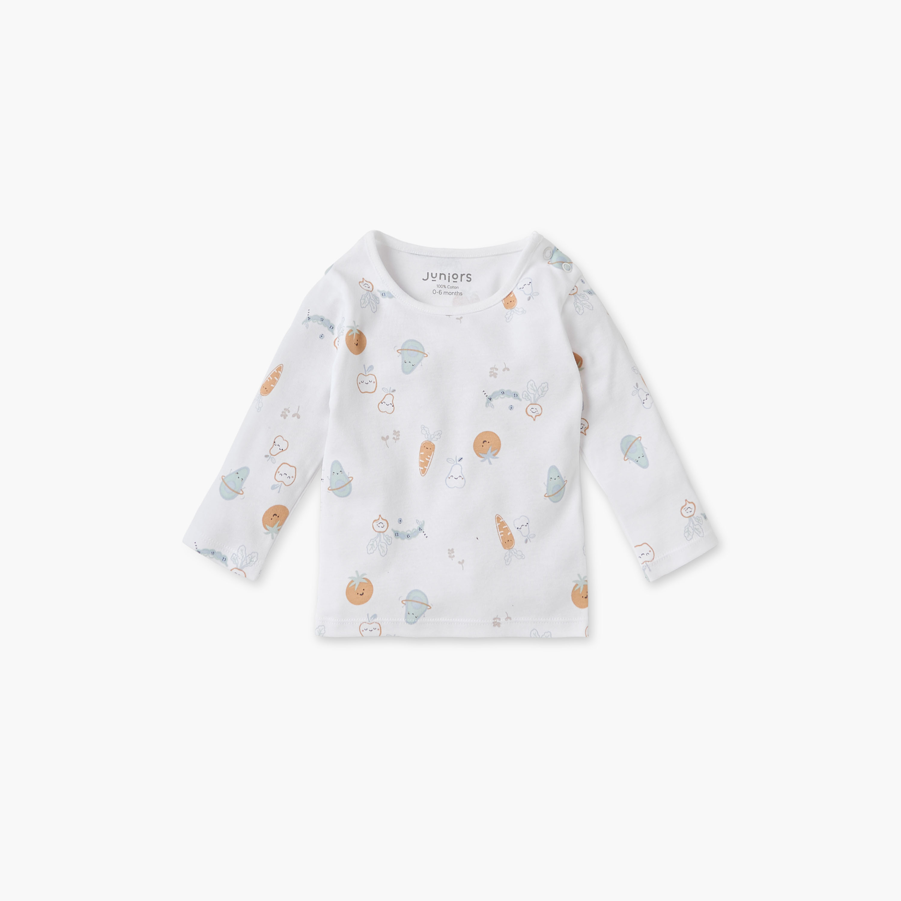 Juniors Printed T-shirt and Pyjama Set-baby-boys-clothing-nightwear-pyjamasets-image-2