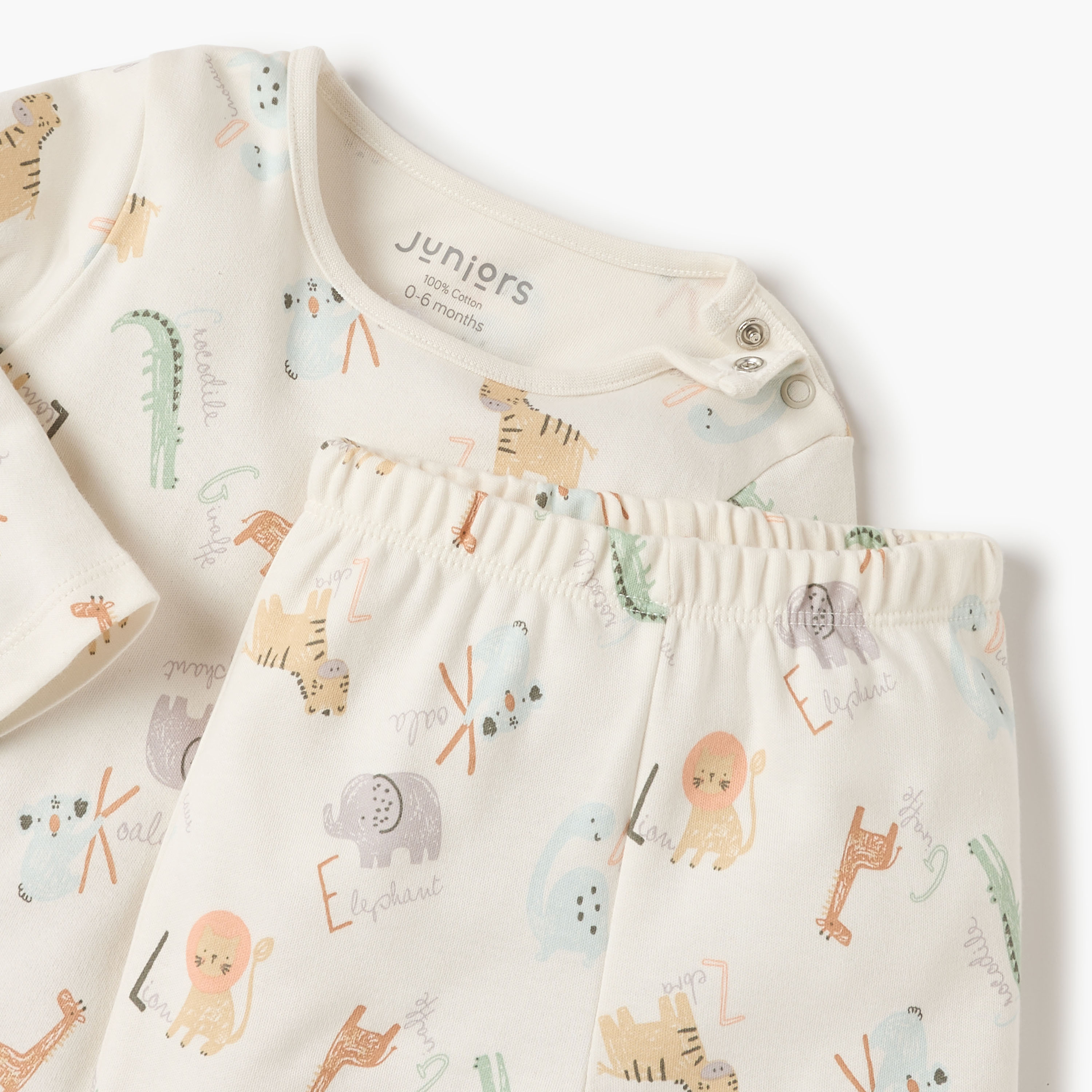 Juniors Printed T-shirt and Pyjama Set-baby-boys-clothing-nightwear-pyjamasets-image-4