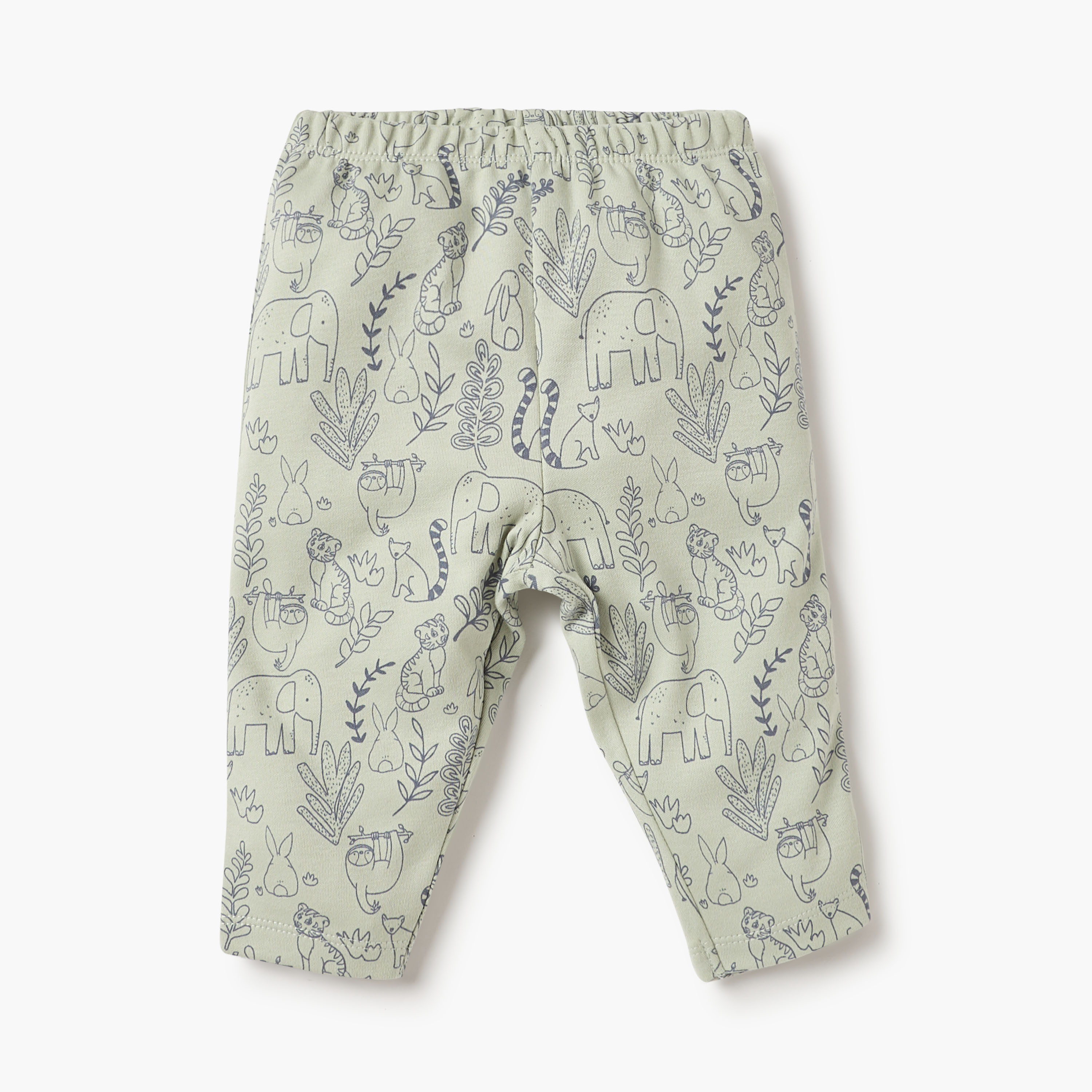 Juniors Animal Print T-shirt and Pyjama Set-baby-boys-clothing-nightwear-pyjamasets-image-3