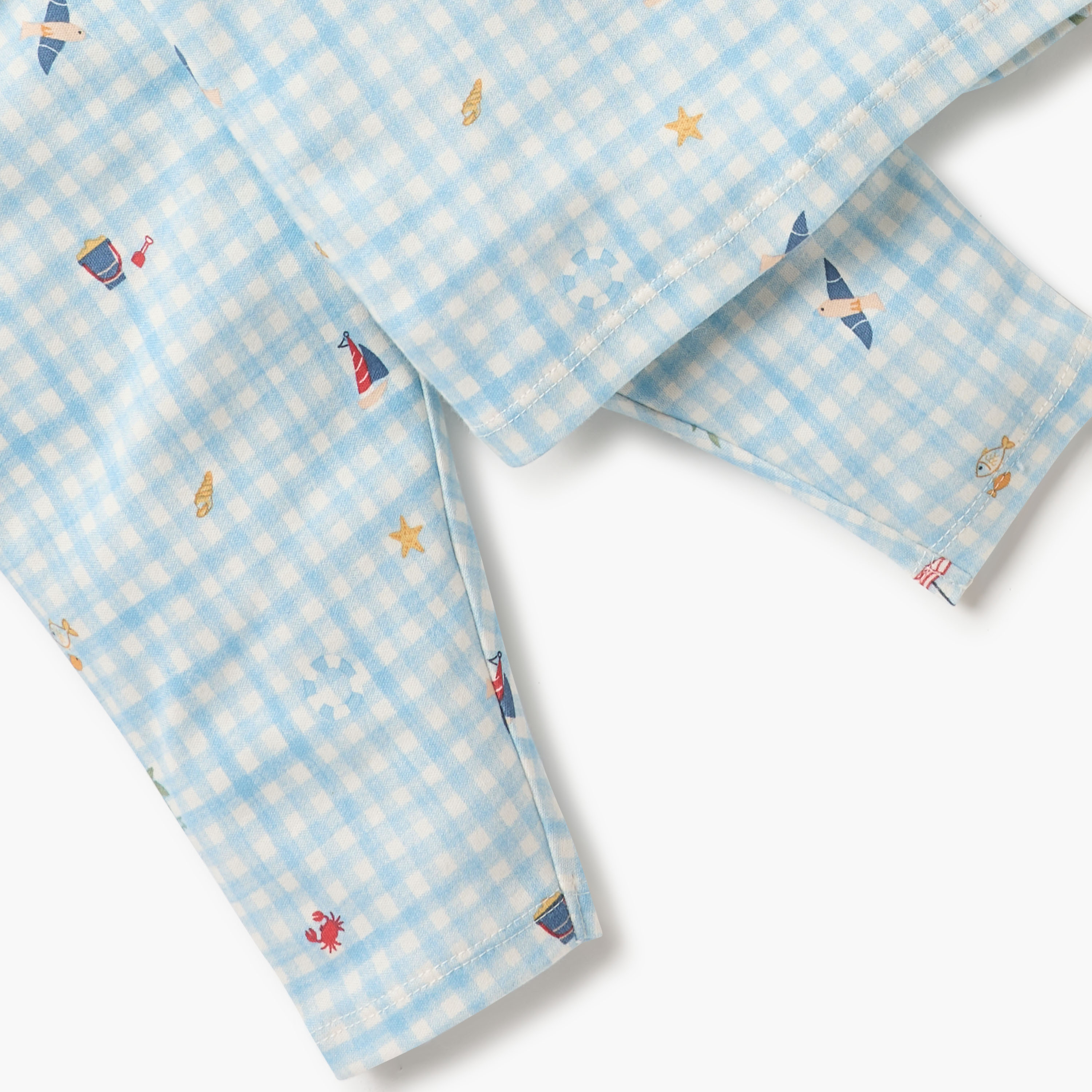 طقم بيجاما وتيشيرت بطبعات من جونيورز-baby-boys-clothing-nightwear-pyjamasets-image-1