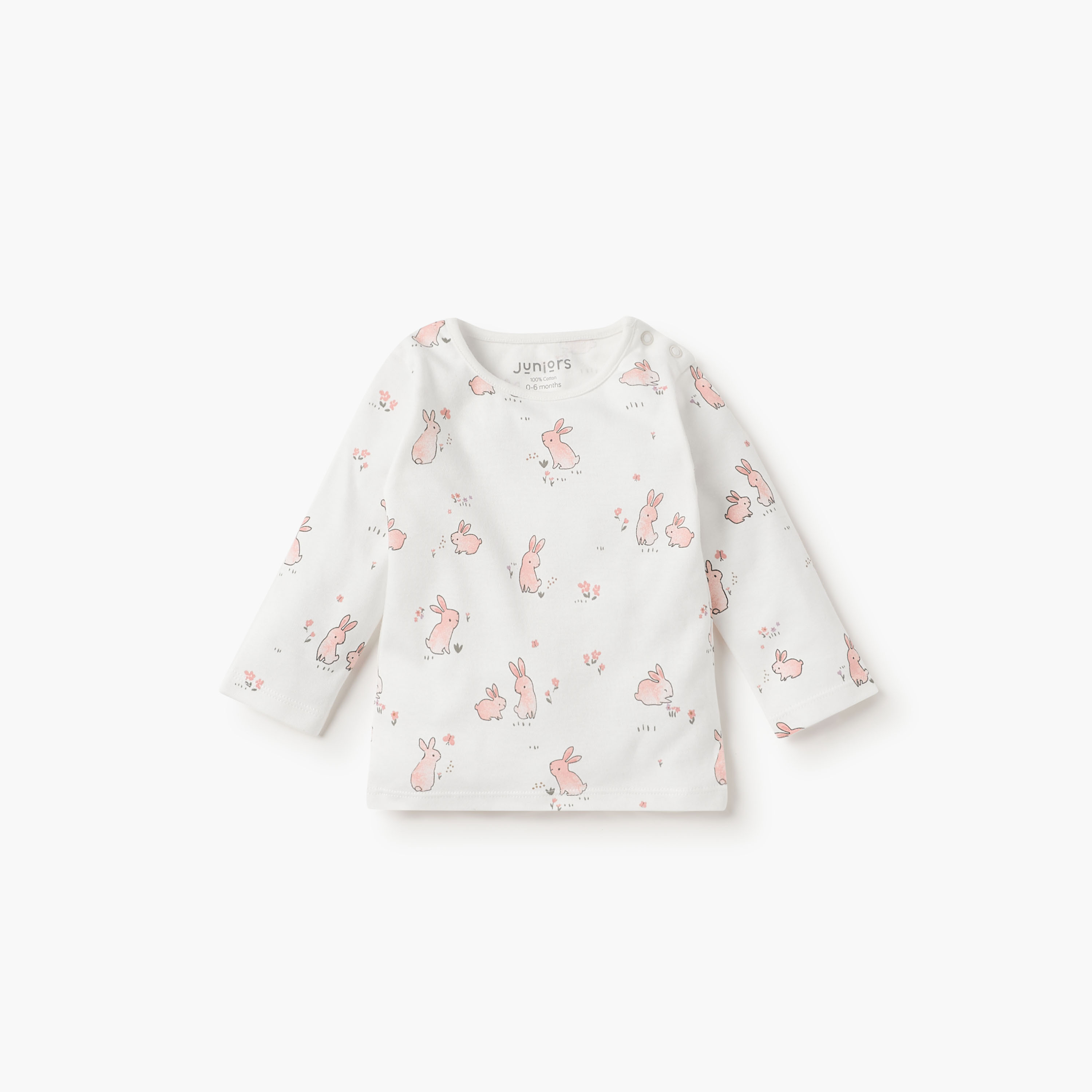 Juniors All-Over Animal Print T-shirt and Pyjama Set-baby-boys-clothing-nightwear-pyjamasets-image-3