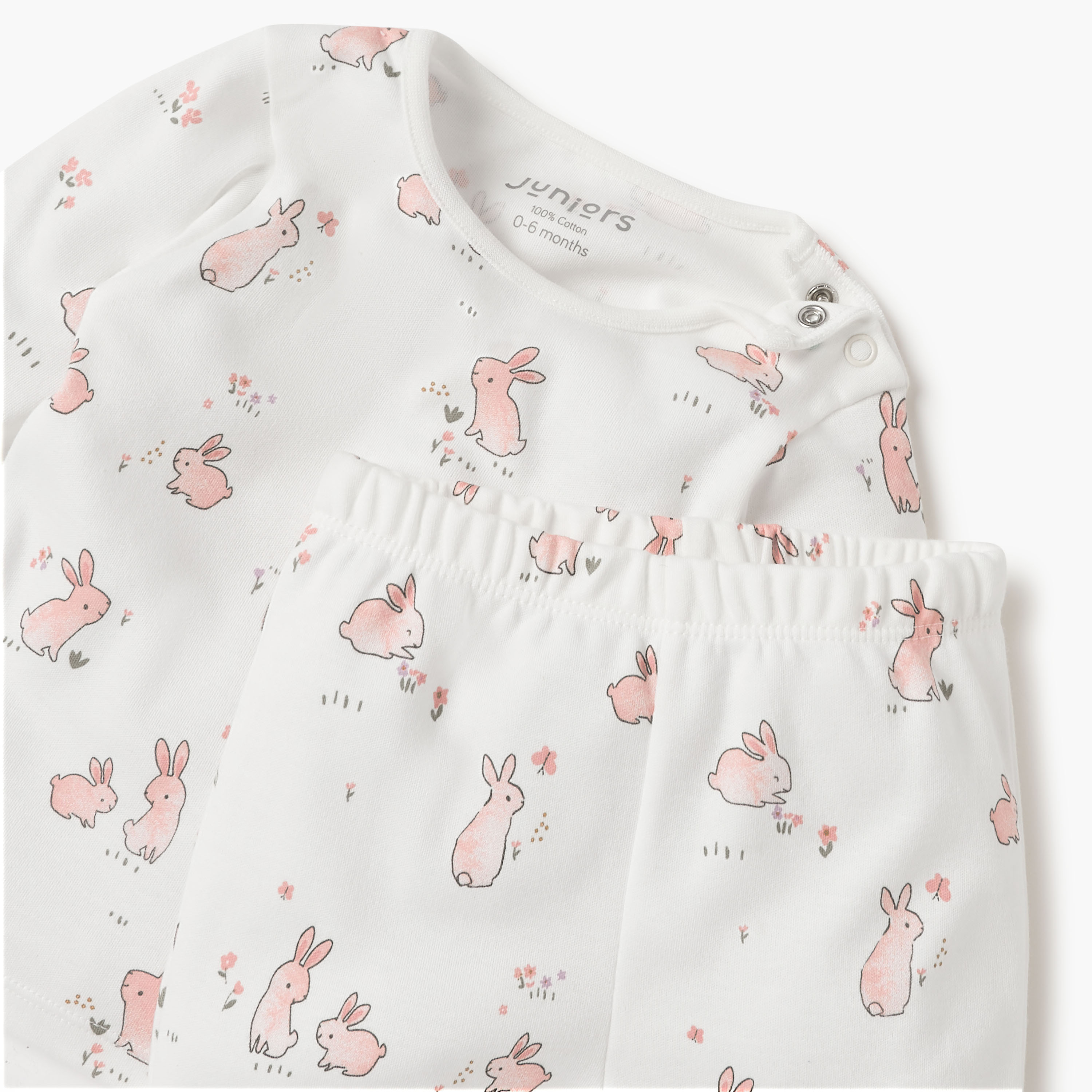 Juniors All-Over Animal Print T-shirt and Pyjama Set-baby-boys-clothing-nightwear-pyjamasets-image-5