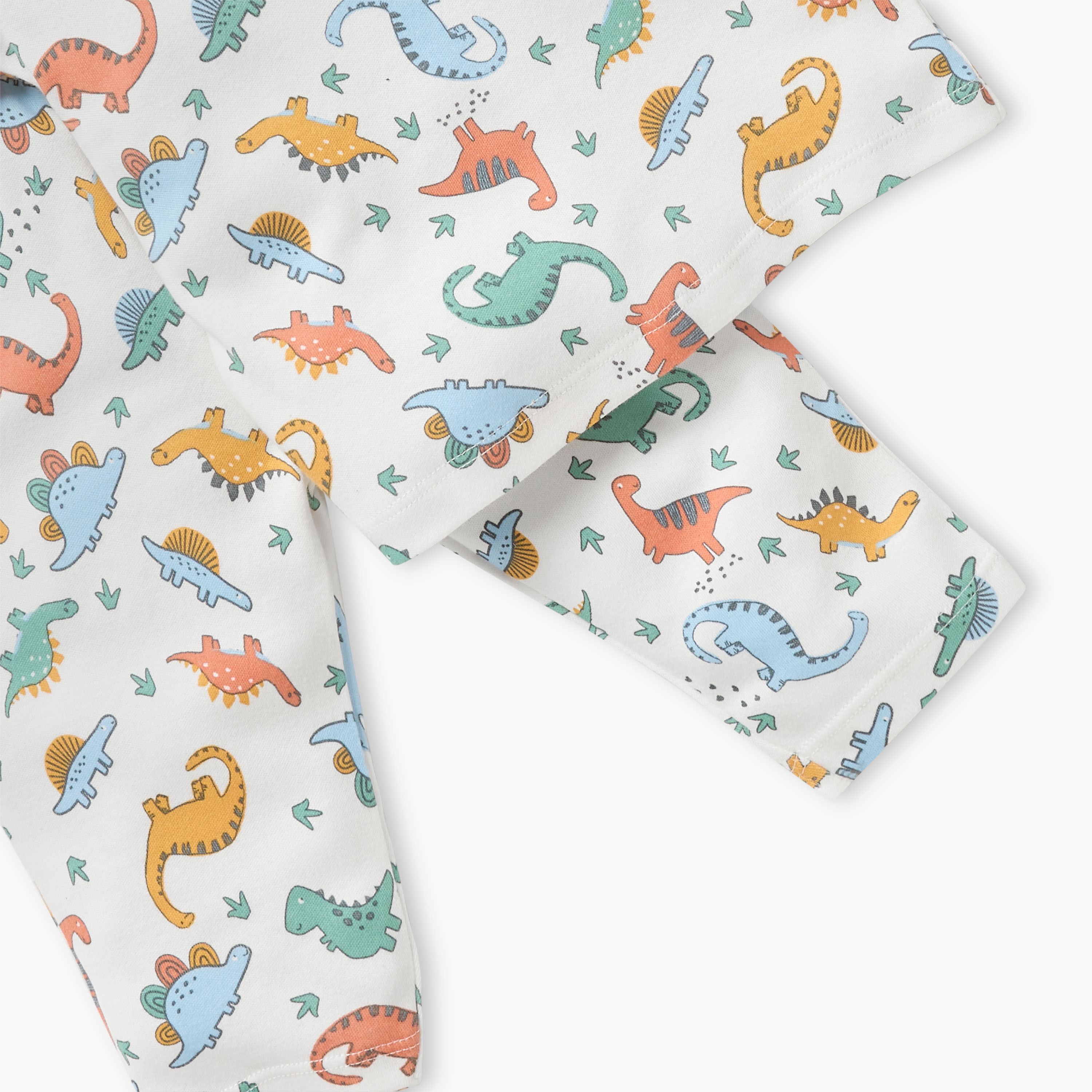 Juniors Dinosaur Print T-shirt and Pyjama Set-baby-boys-clothing-nightwear-pyjamasets-image-6
