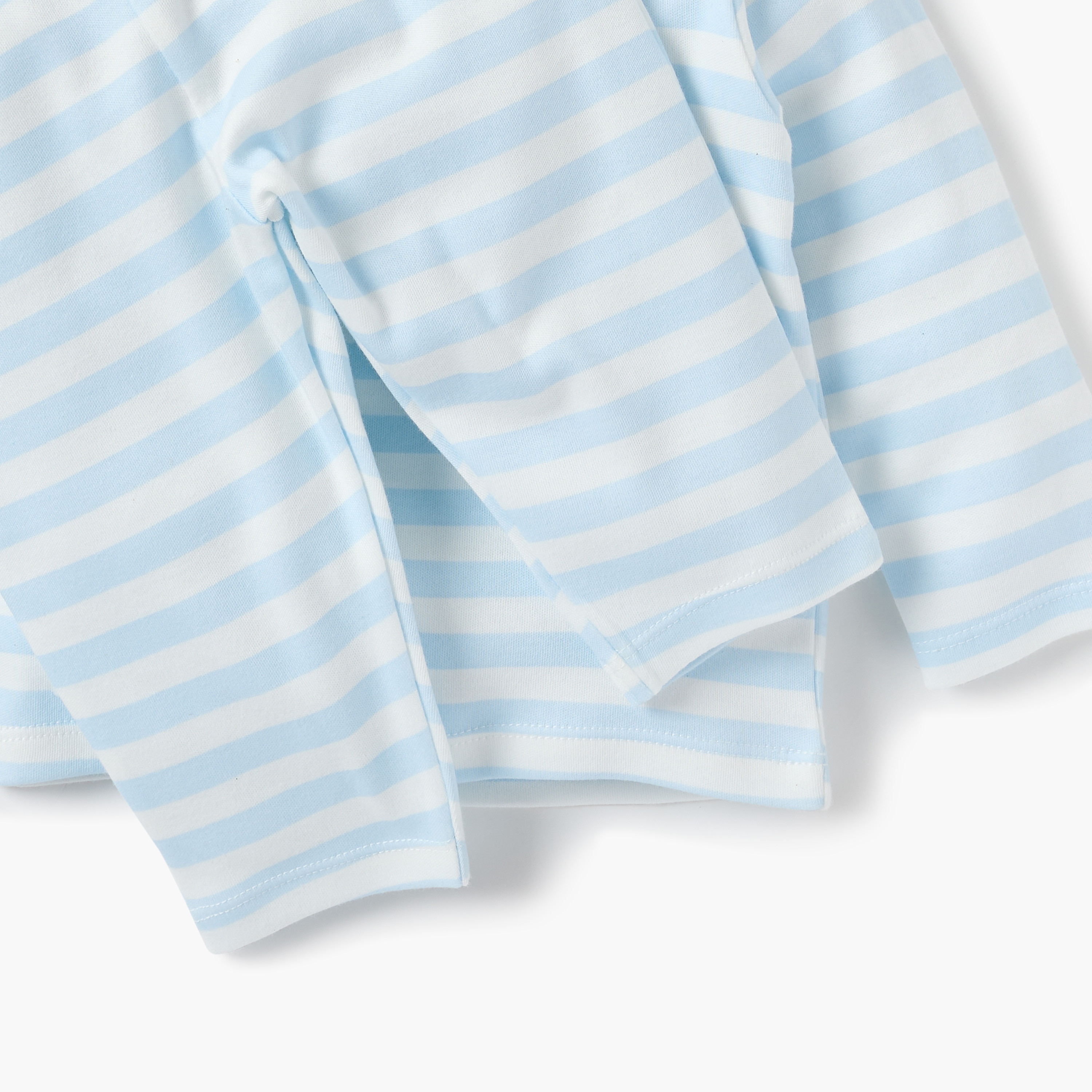 Juniors Striped T-shirt and Pyjama Set-baby-boys-clothing-nightwear-pyjamasets-image-6
