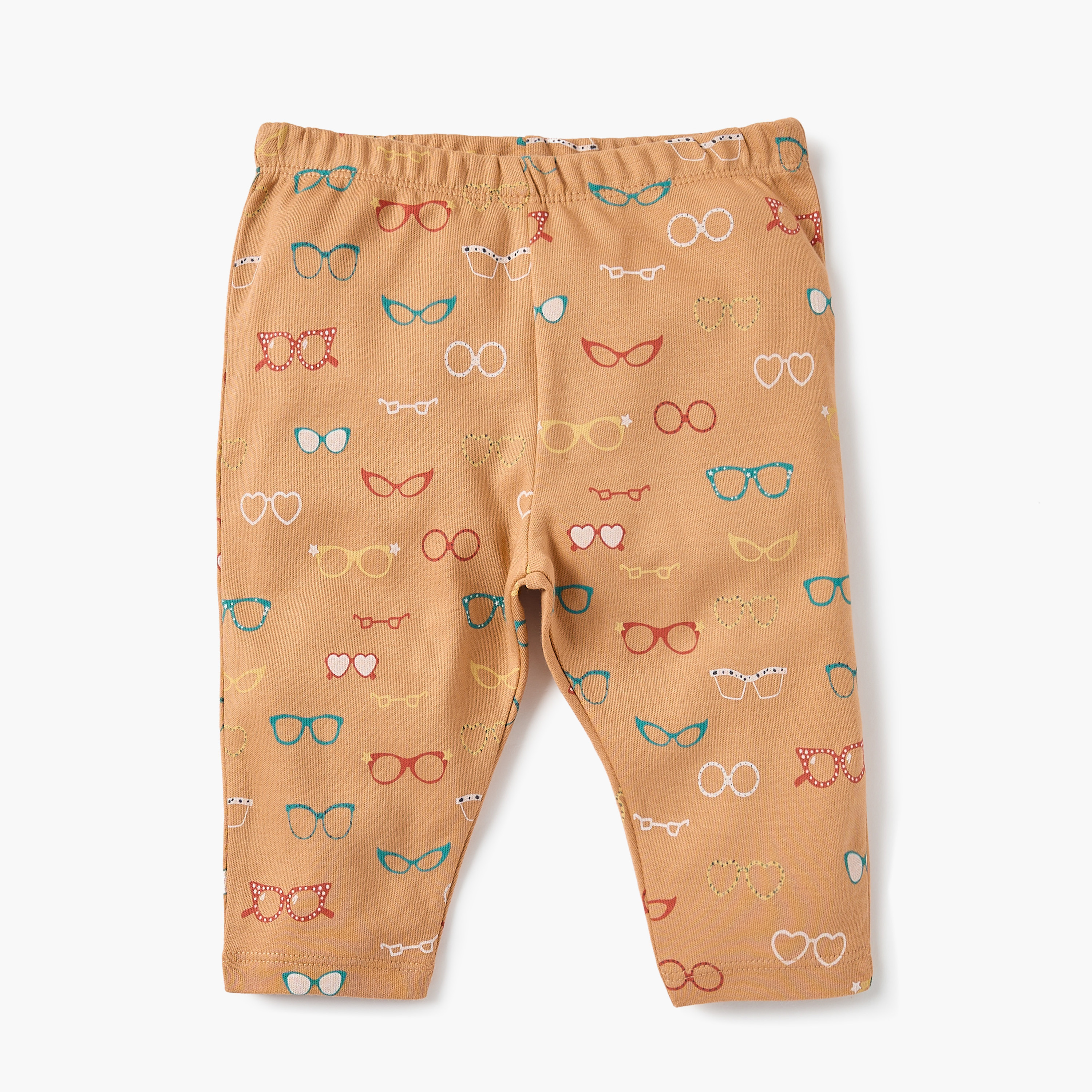 Juniors All-Over Spectacle Print T-shirt and Pyjama Set-baby-boys-clothing-nightwear-pyjamasets-image-3