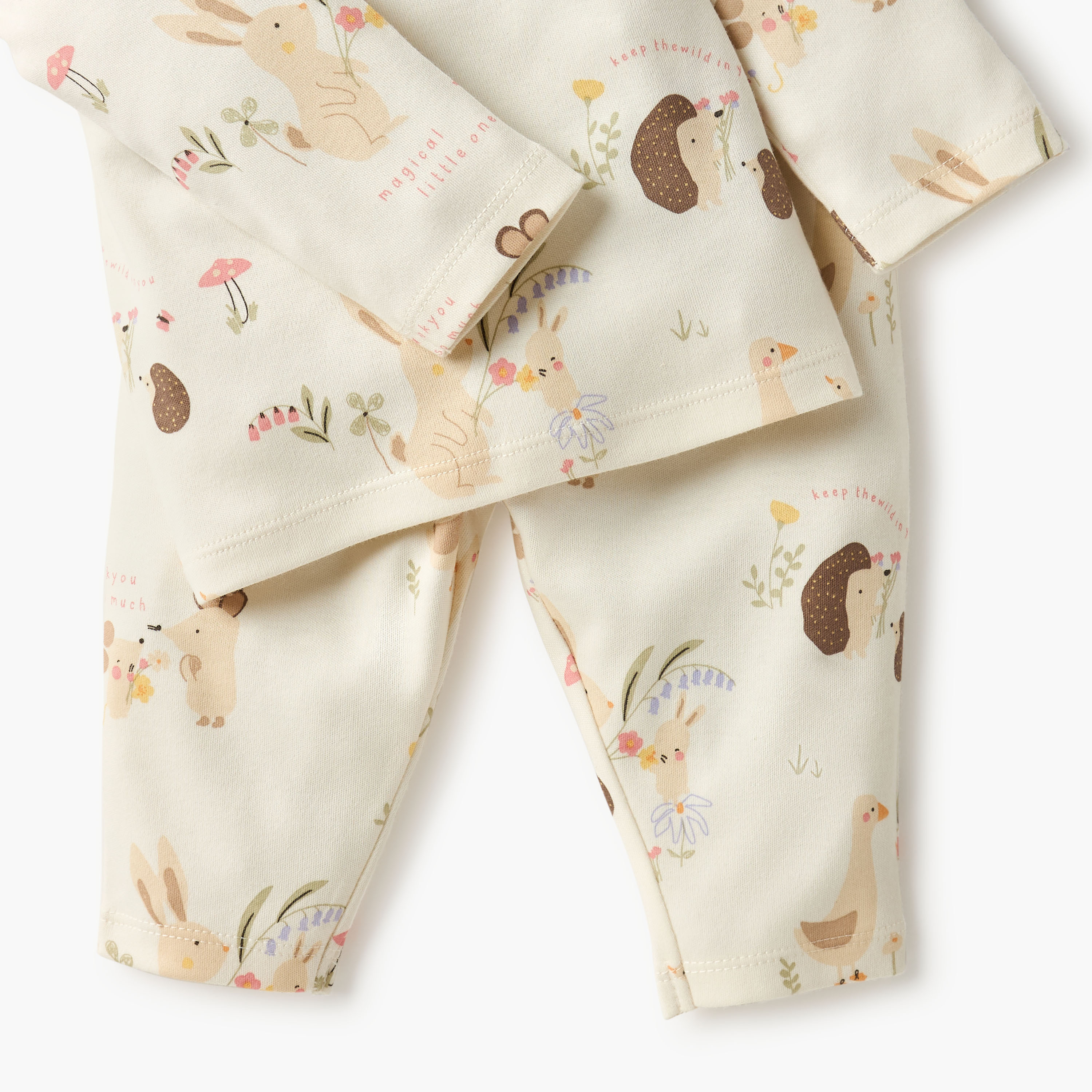 Juniors Cotton Round Neck Long Sleeves Pyjama Set with Print-baby-boys-clothing-nightwear-pyjamasets-image-5