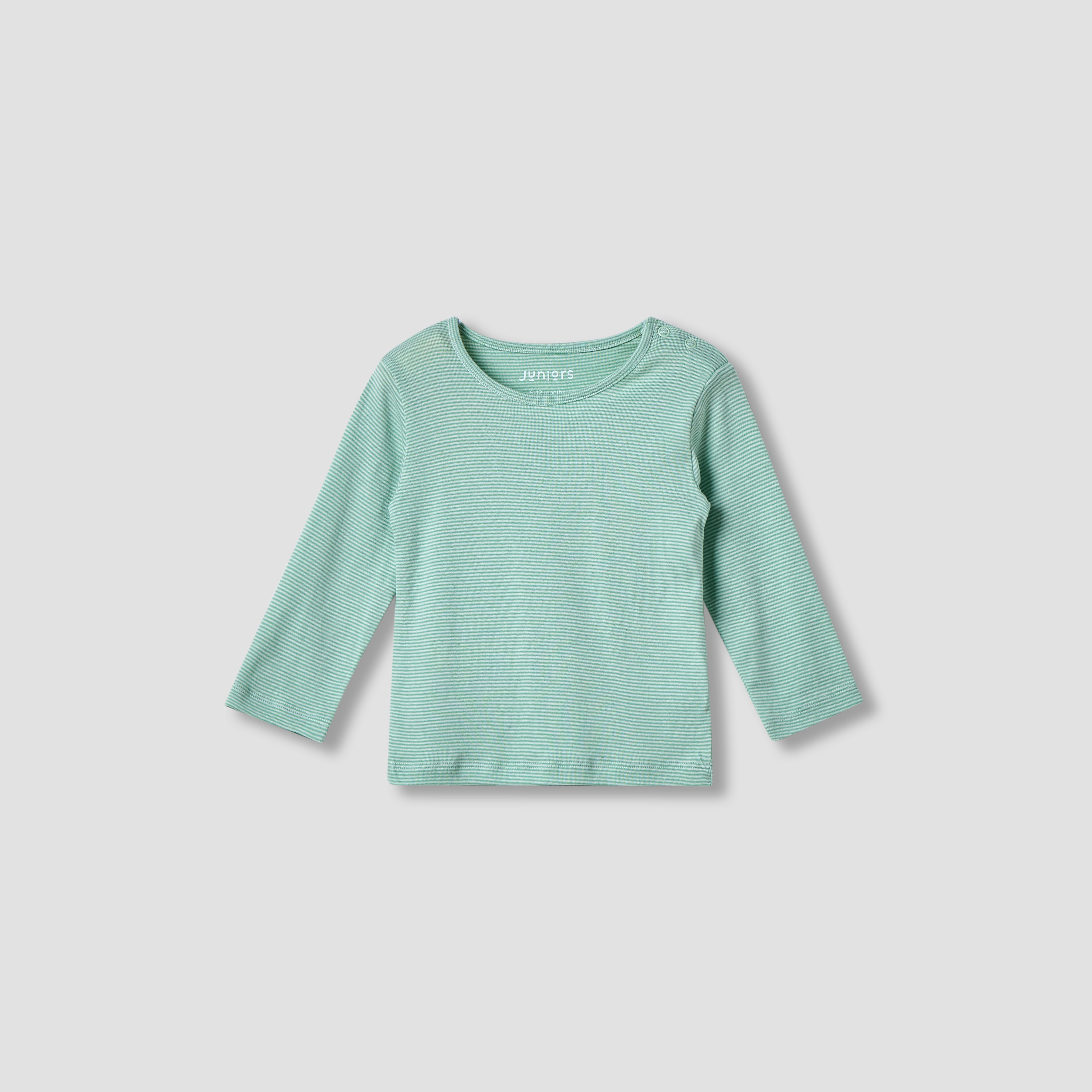 Juniors Striped Long Sleeves T-shirt and Pyjama Set-baby-girls-clothing-nightwear-pyjamasets-image-2