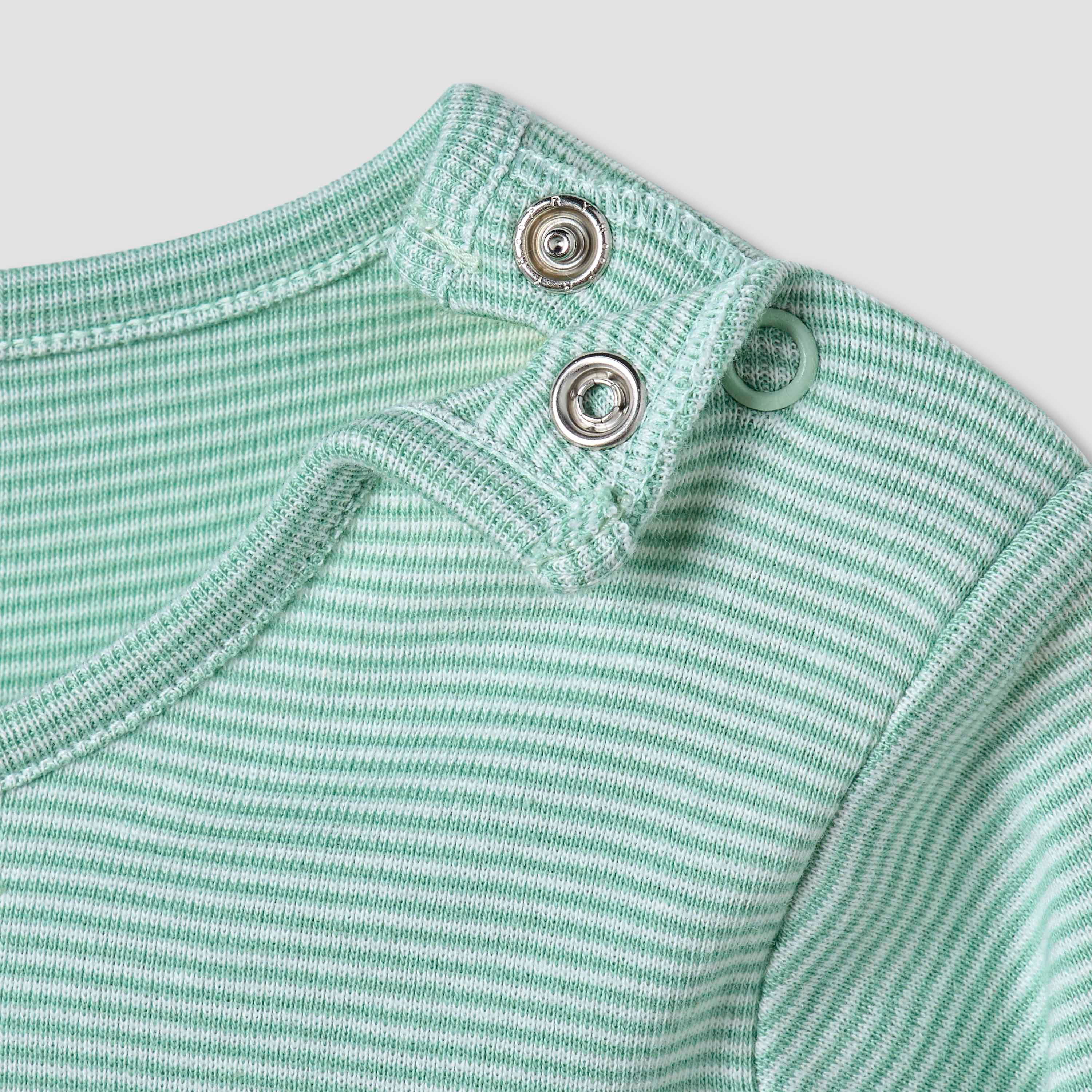 Juniors Striped Long Sleeves T-shirt and Pyjama Set-baby-girls-clothing-nightwear-pyjamasets-image-5
