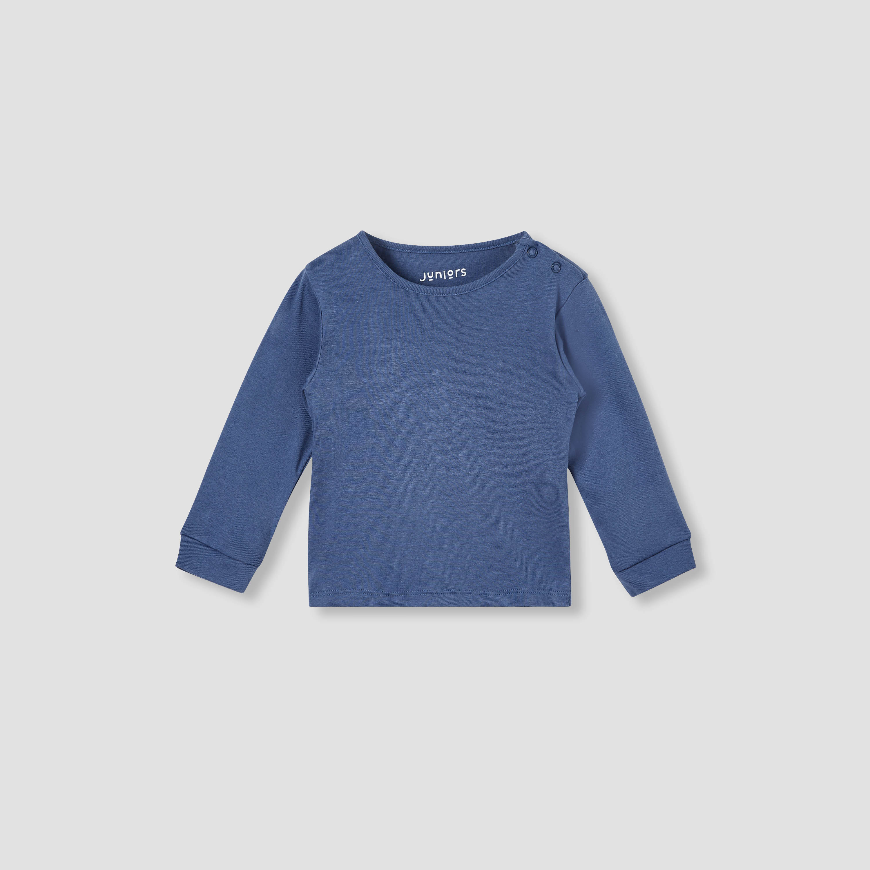 Juniors Solid Long Sleeves T-shirt and Pyjama Set-baby-girls-clothing-nightwear-pyjamasets-image-3