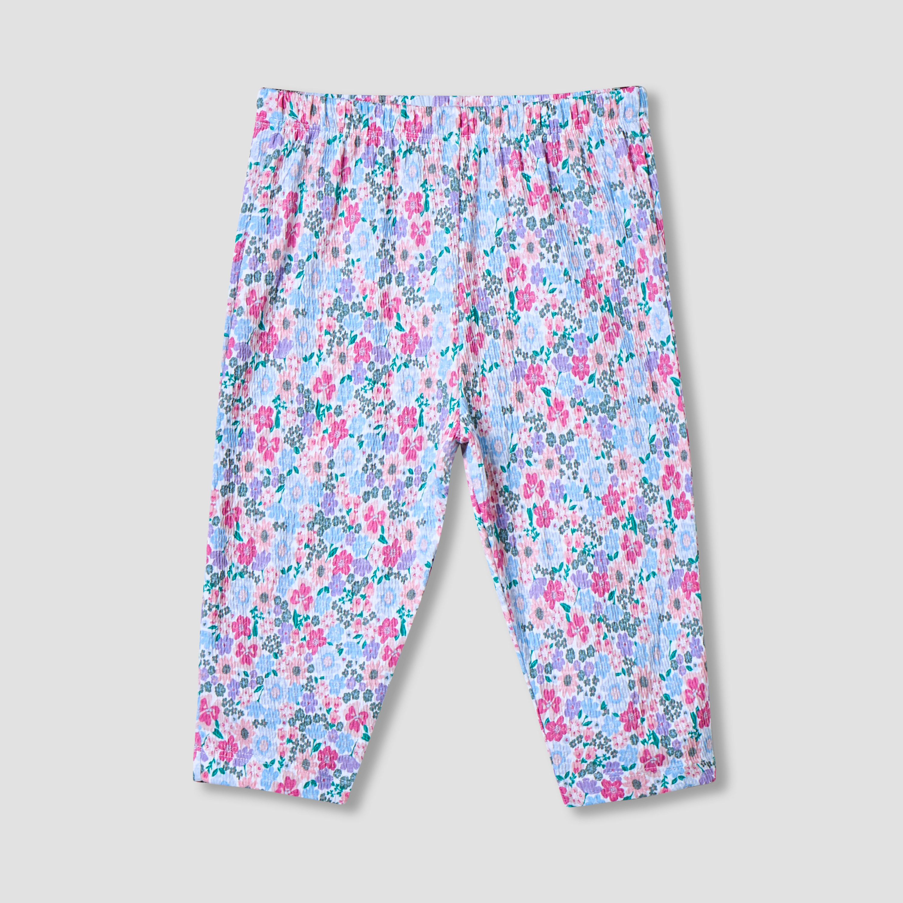 طقم بنطلون بيجاما وتيشيرت بطبعات أزهار من جونيورز-baby-girls-clothing-nightwear-pyjamasets-image-3