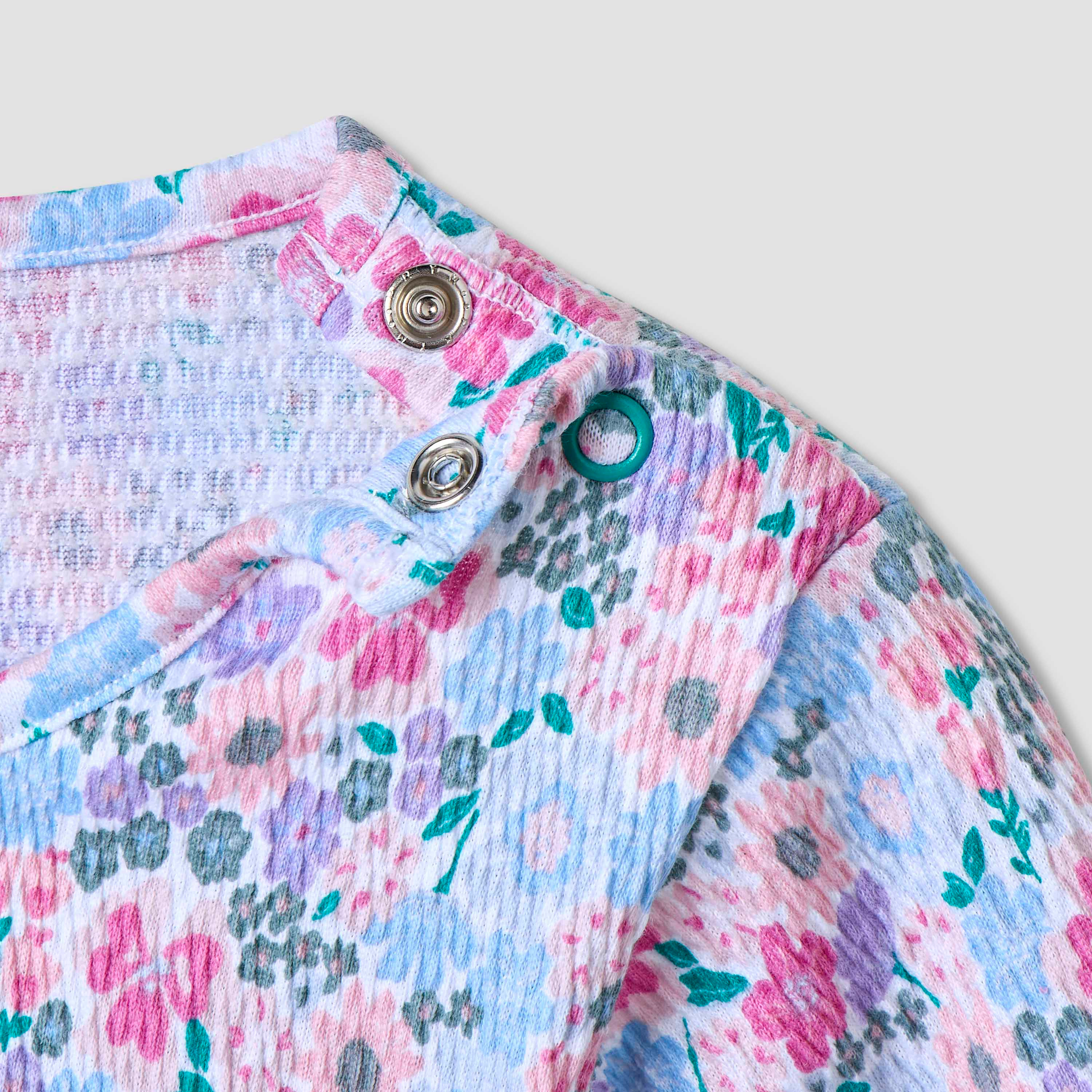 طقم بنطلون بيجاما وتيشيرت بطبعات أزهار من جونيورز-baby-girls-clothing-nightwear-pyjamasets-image-5