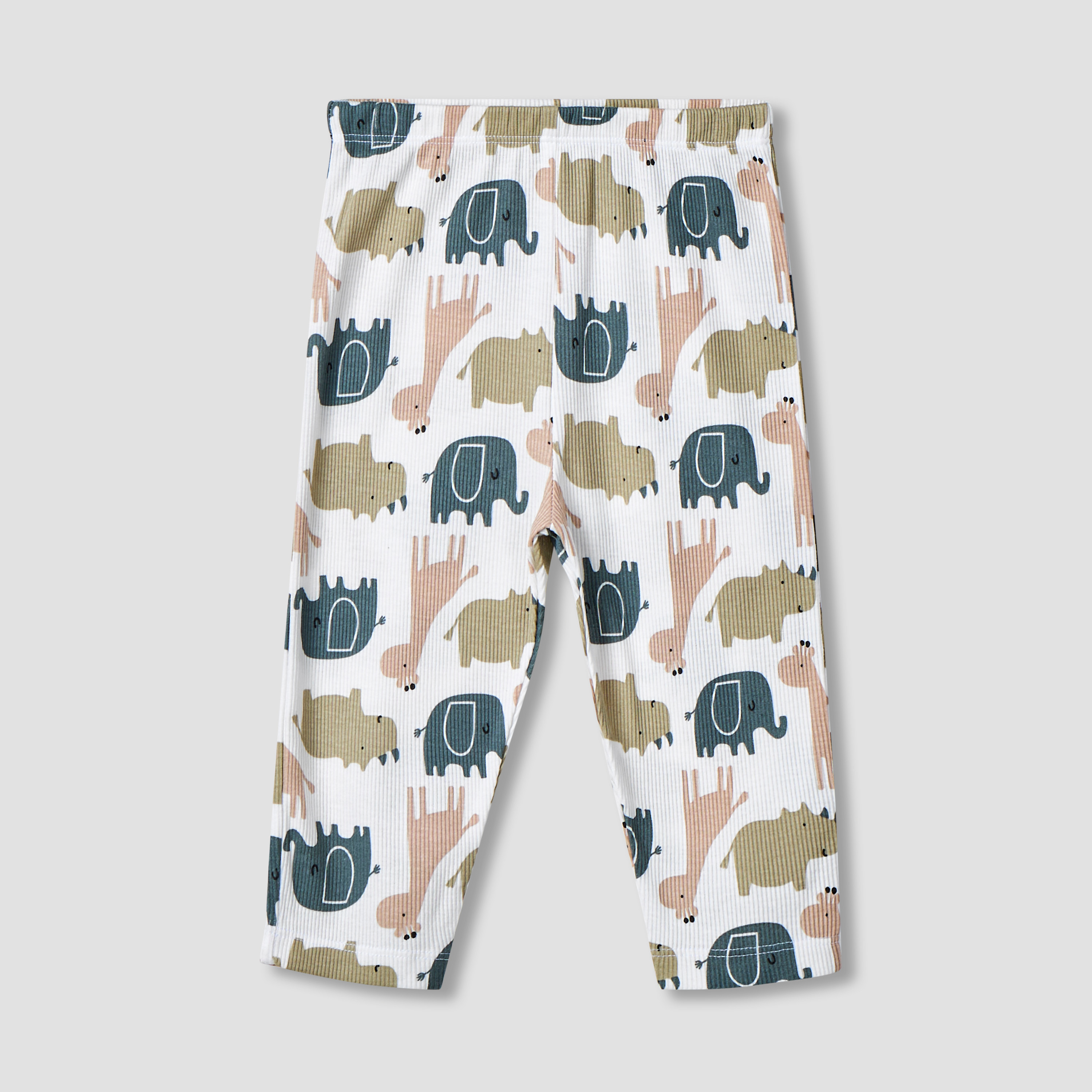 Juniors All-Over Wild Animal Print T-shirt and Pyjama Set-baby-girls-clothing-nightwear-pyjamasets-image-3