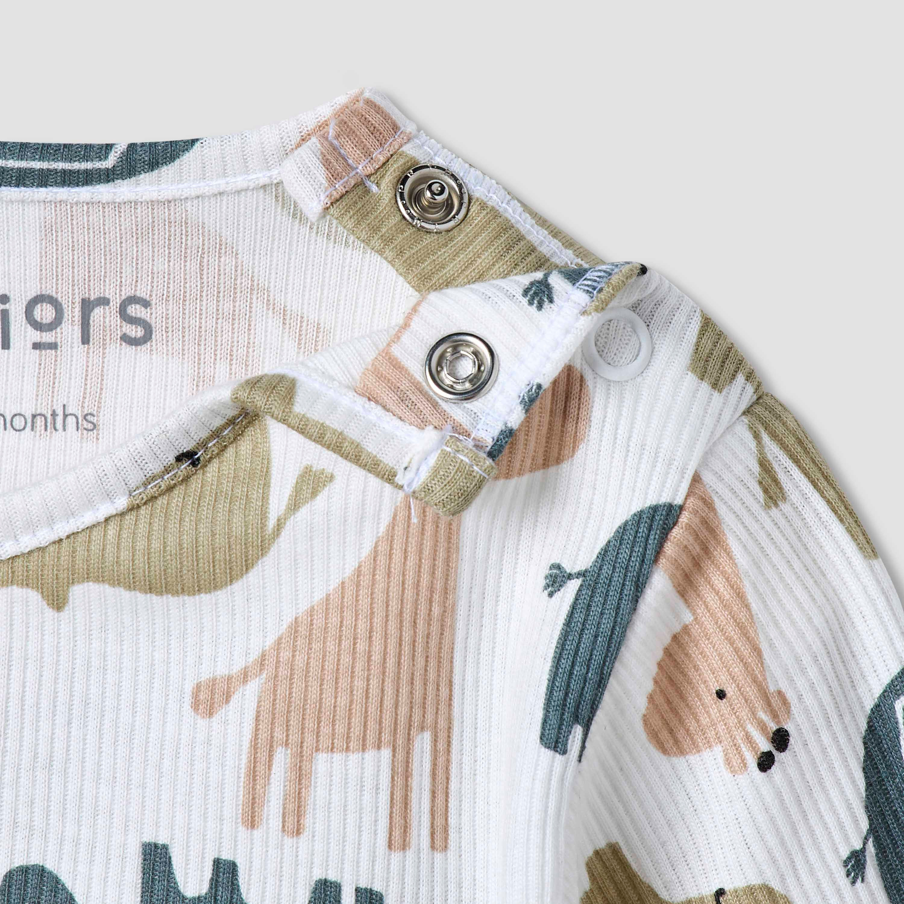 Juniors All-Over Wild Animal Print T-shirt and Pyjama Set-baby-girls-clothing-nightwear-pyjamasets-image-5