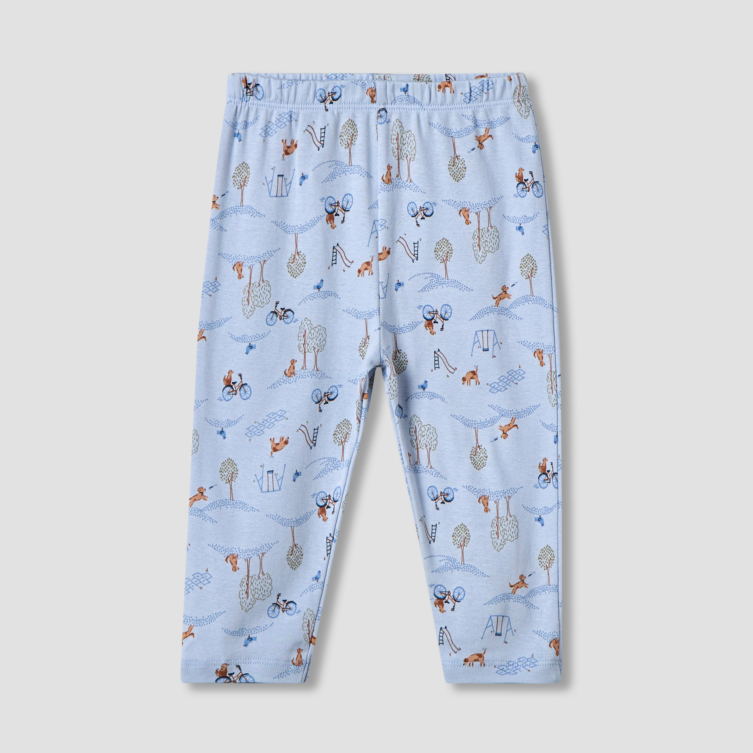 Juniors All-Over Print T-shirt and Pyjama Set-baby-girls-clothing-nightwear-pyjamasets-image-3