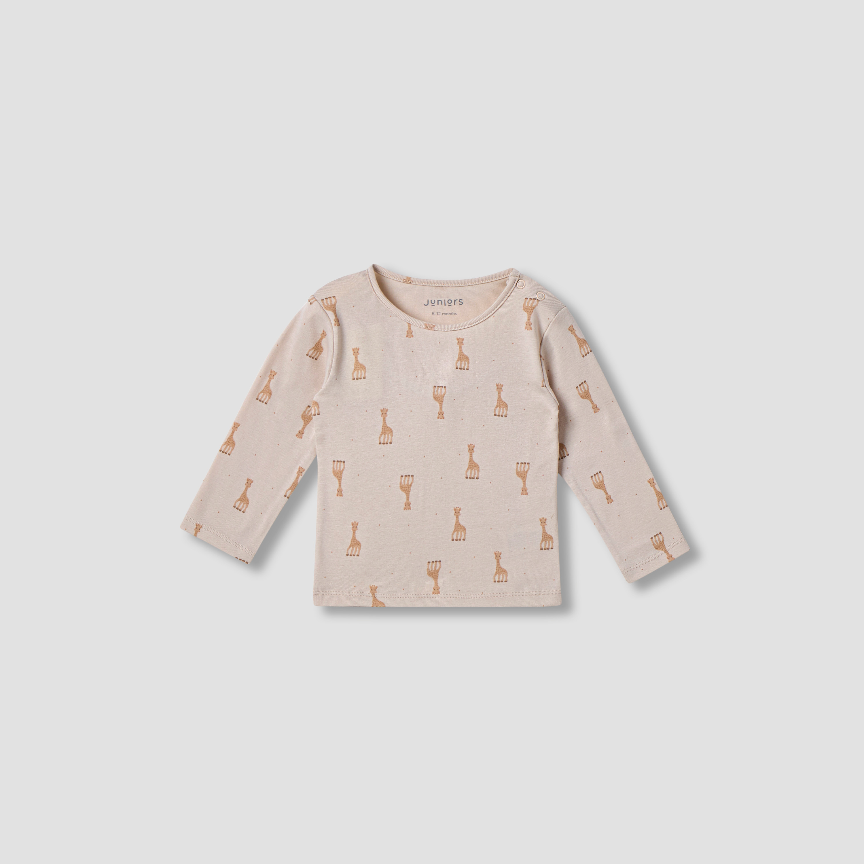 طقم بنطلون بيجاما وتيشيرت بطبعات من جونيورز-baby-girls-clothing-nightwear-pyjamasets-image-3