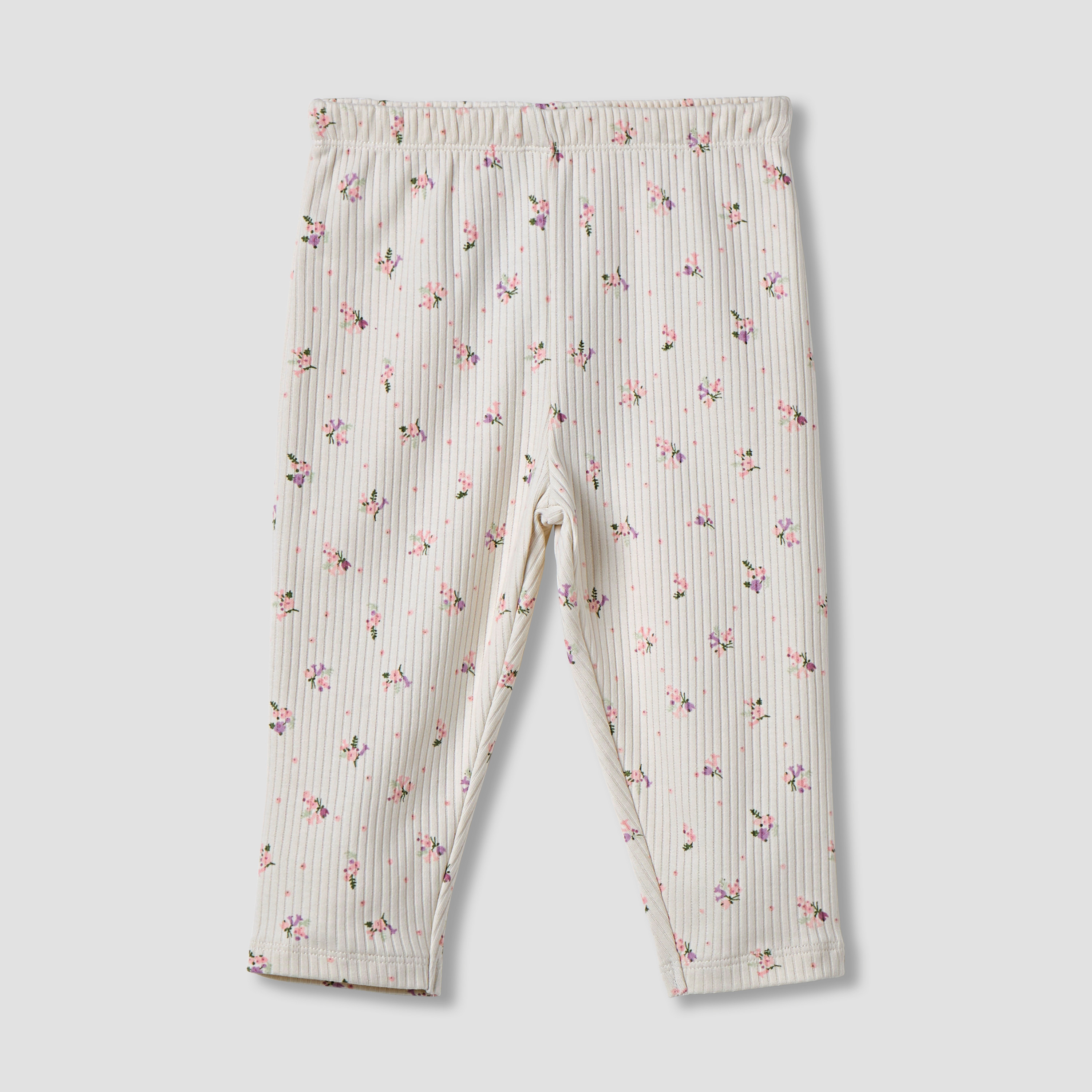 Juniors All-Over Floral Print T-shirt and Pyjama Set-baby-girls-clothing-nightwear-pyjamasets-image-3