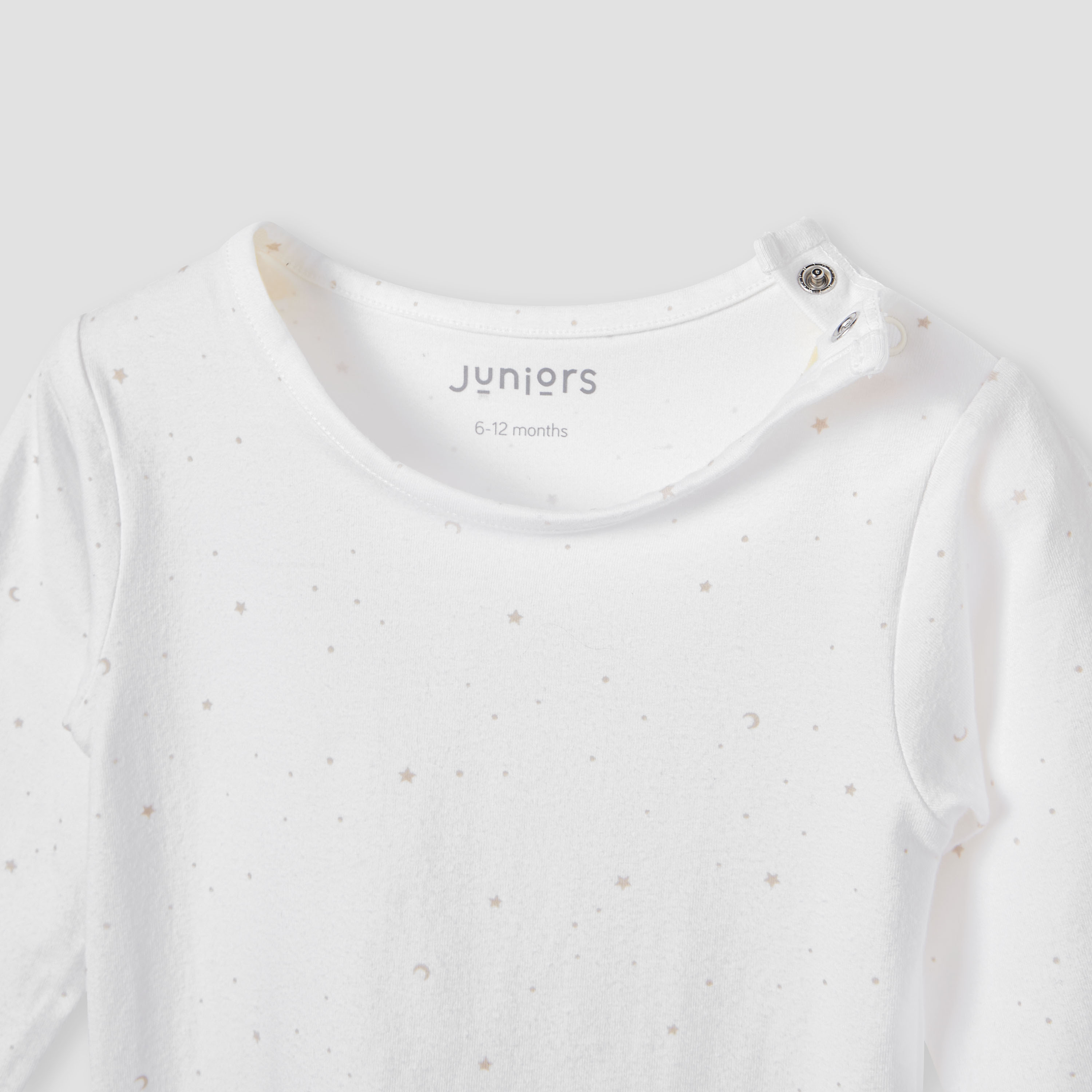 Juniors Solid Long Sleeves T-shirt and Pyjama Set-baby-girls-clothing-nightwear-pyjamasets-image-7