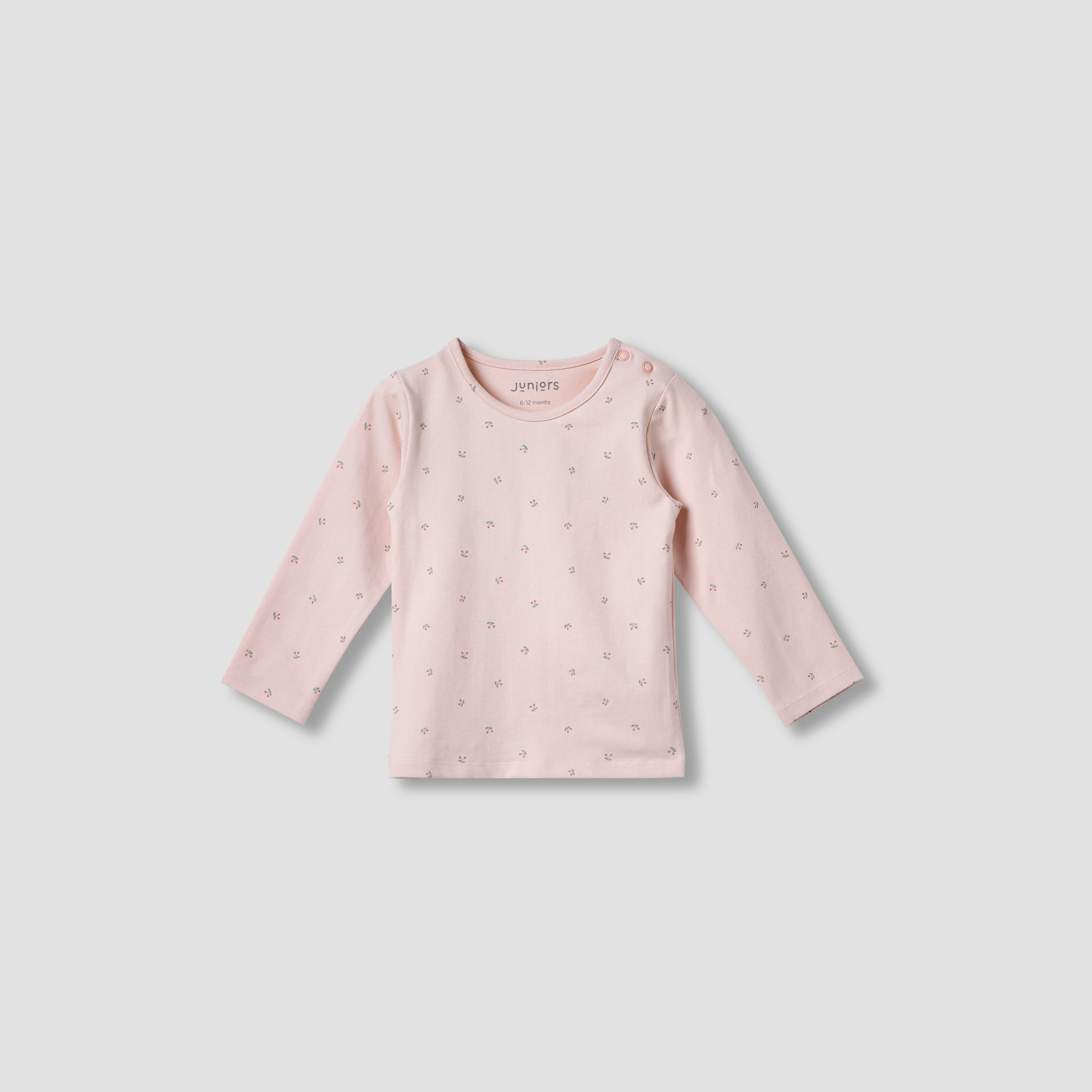 Juniors All-Over Floral Print T-shirt and Pyjama Set-baby-girls-clothing-nightwear-pyjamasets-image-2