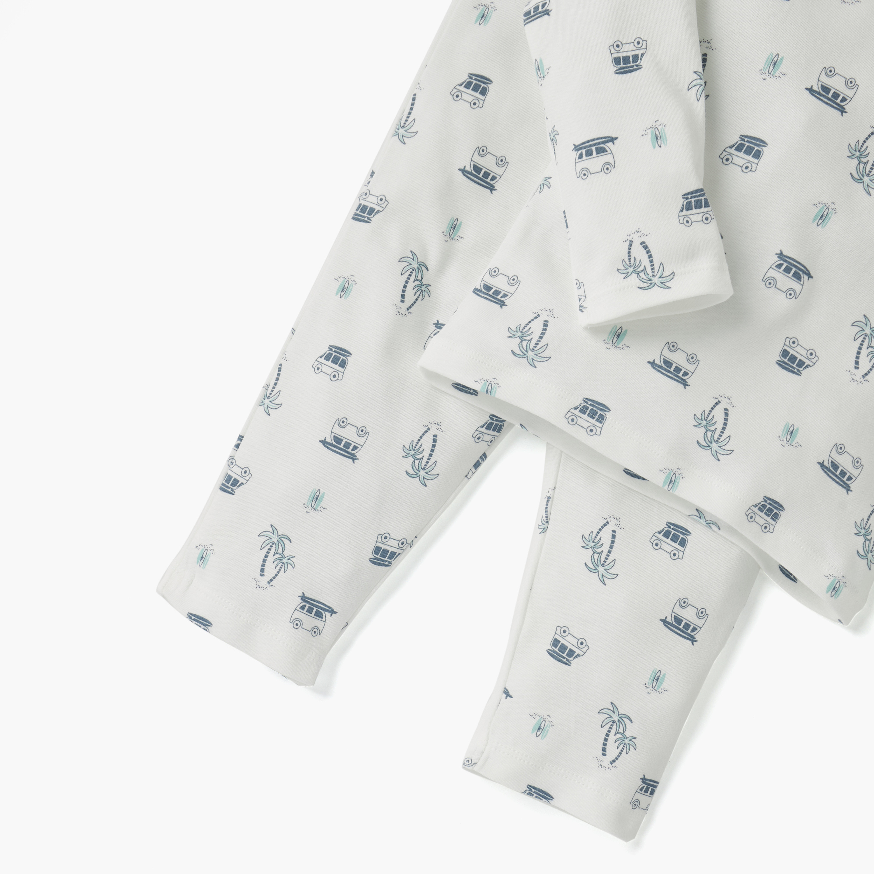 طقم بنطلون بيجاما وتيشيرت بطبعات جرافيك من جونيورز-baby-boys-clothing-nightwear-pyjamasets-image-5