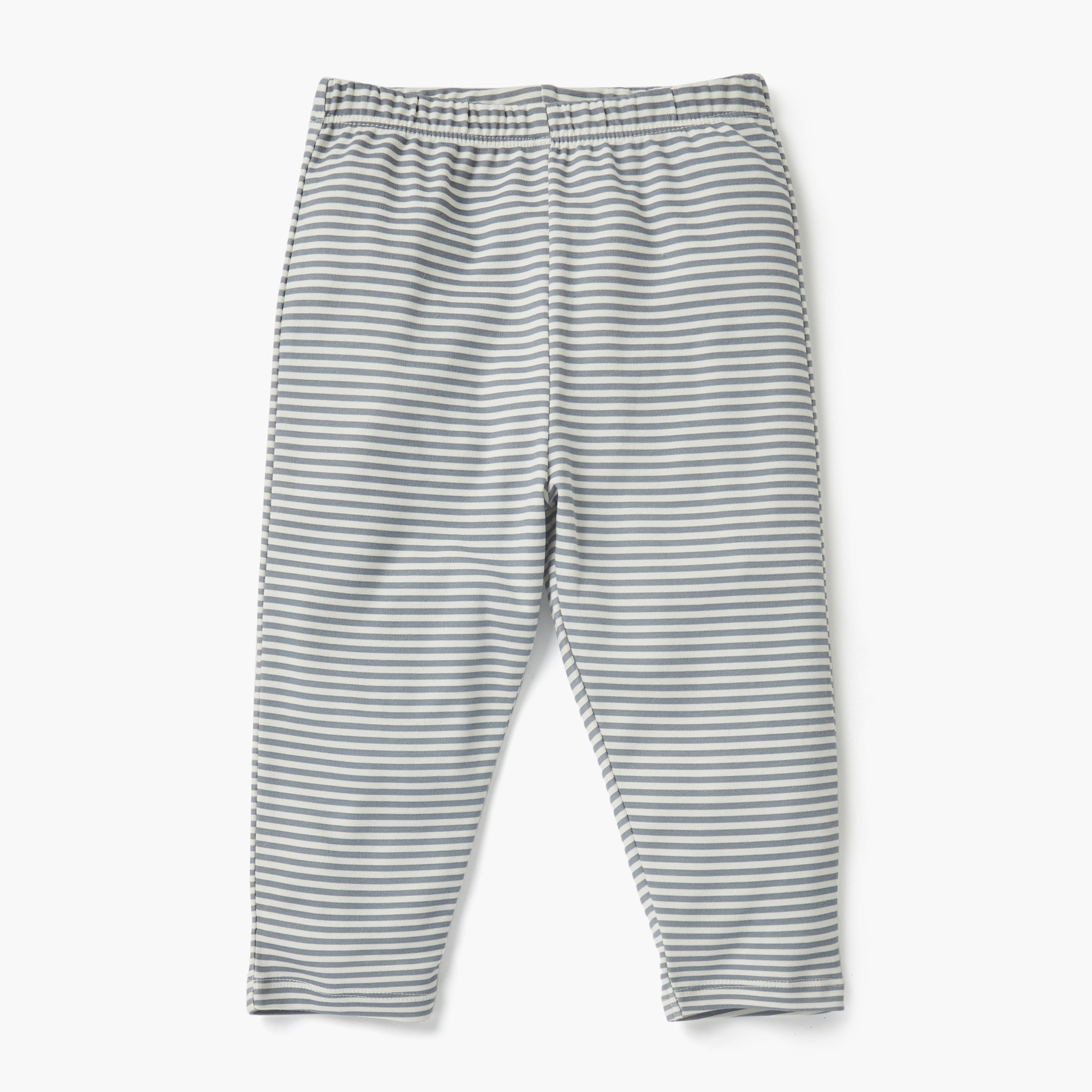 Juniors Striped T-shirt and Pyjama Set-baby-girls-clothing-nightwear-pyjamasets-image-3