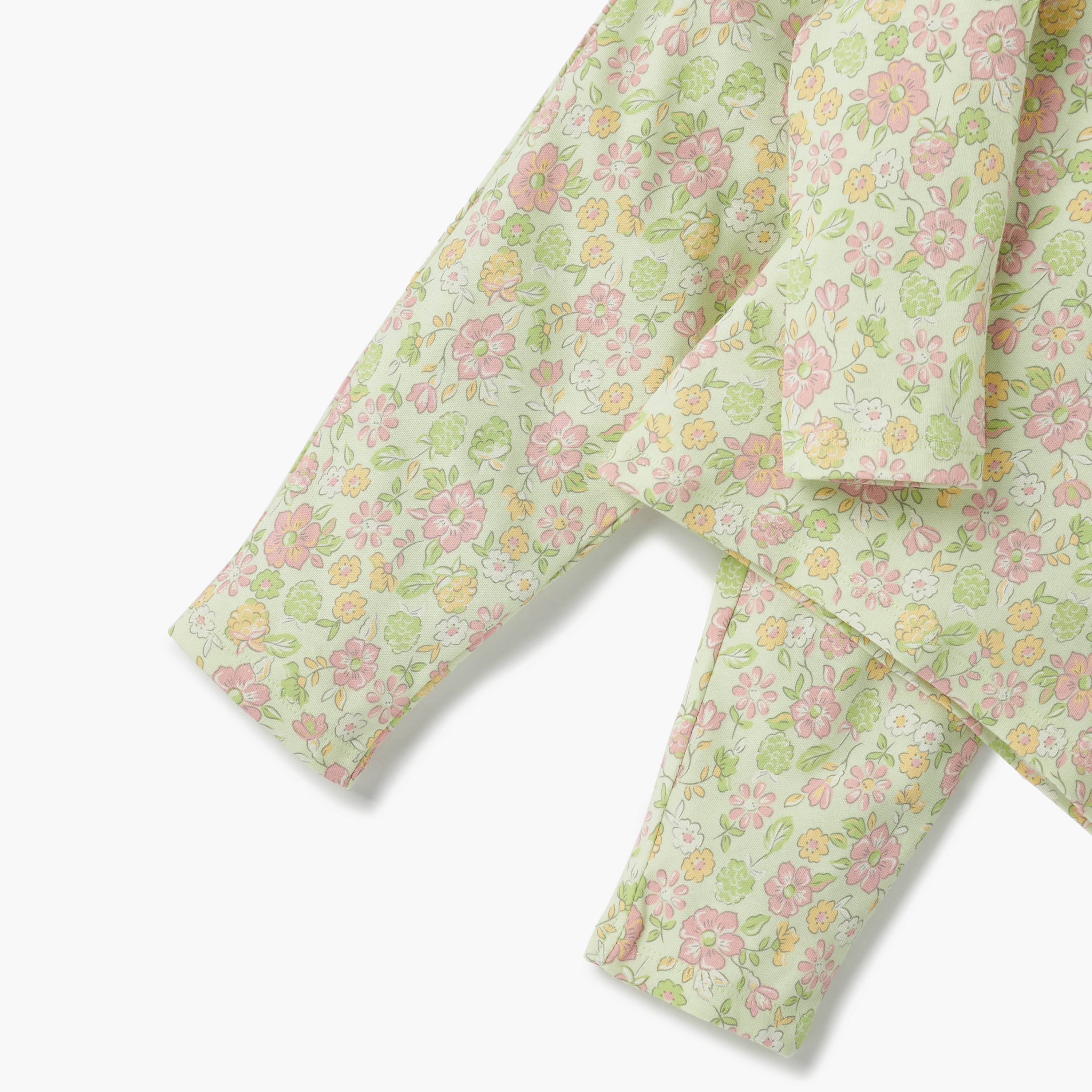 طقم بنطلون بيجاما وتيشيرت بطبعات أزهار من جونيورز-baby-girls-clothing-nightwear-pyjamasets-image-5