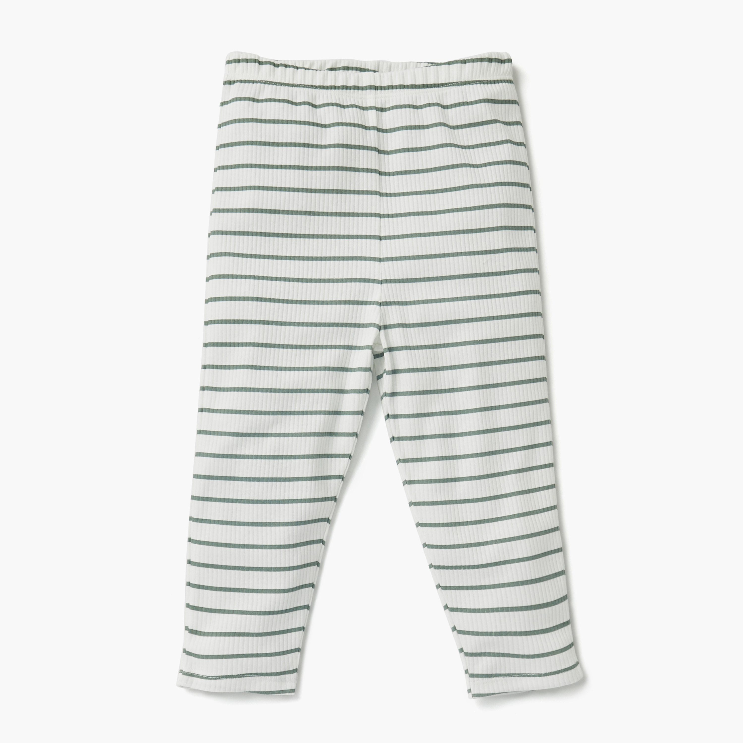 Juniors Striped T-shirt and Pyjama Set-baby-girls-clothing-nightwear-pyjamasets-image-4