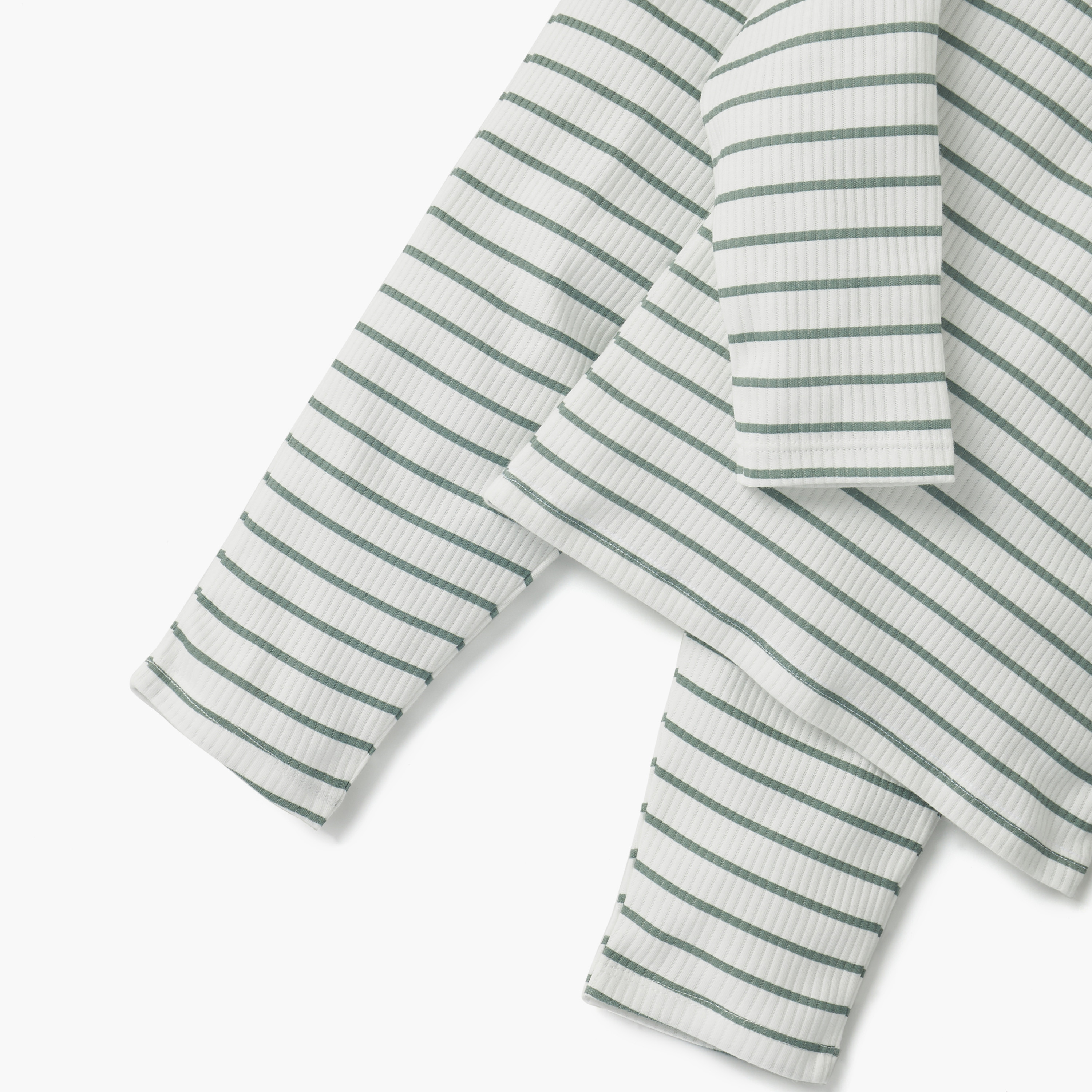 Juniors Striped T-shirt and Pyjama Set-baby-girls-clothing-nightwear-pyjamasets-image-6