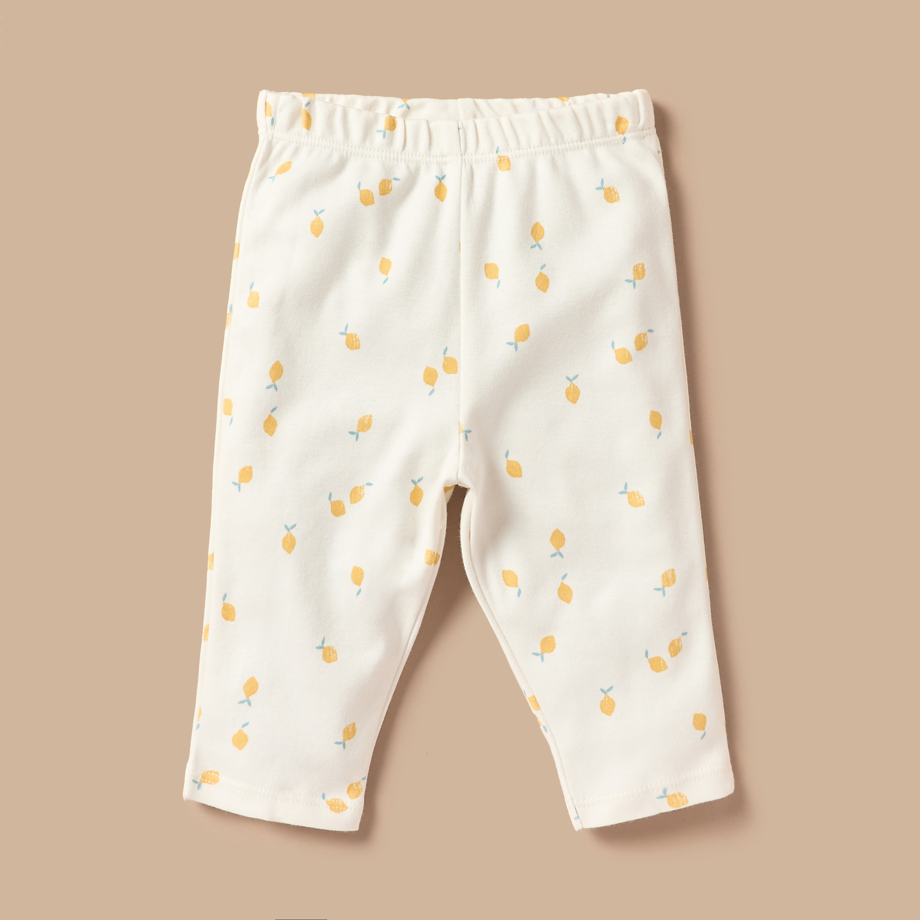 Juniors All-Over Lemon Print T-shirt and Pyjama Set-baby-girls-clothing-nightwear-pyjamasets-image-3