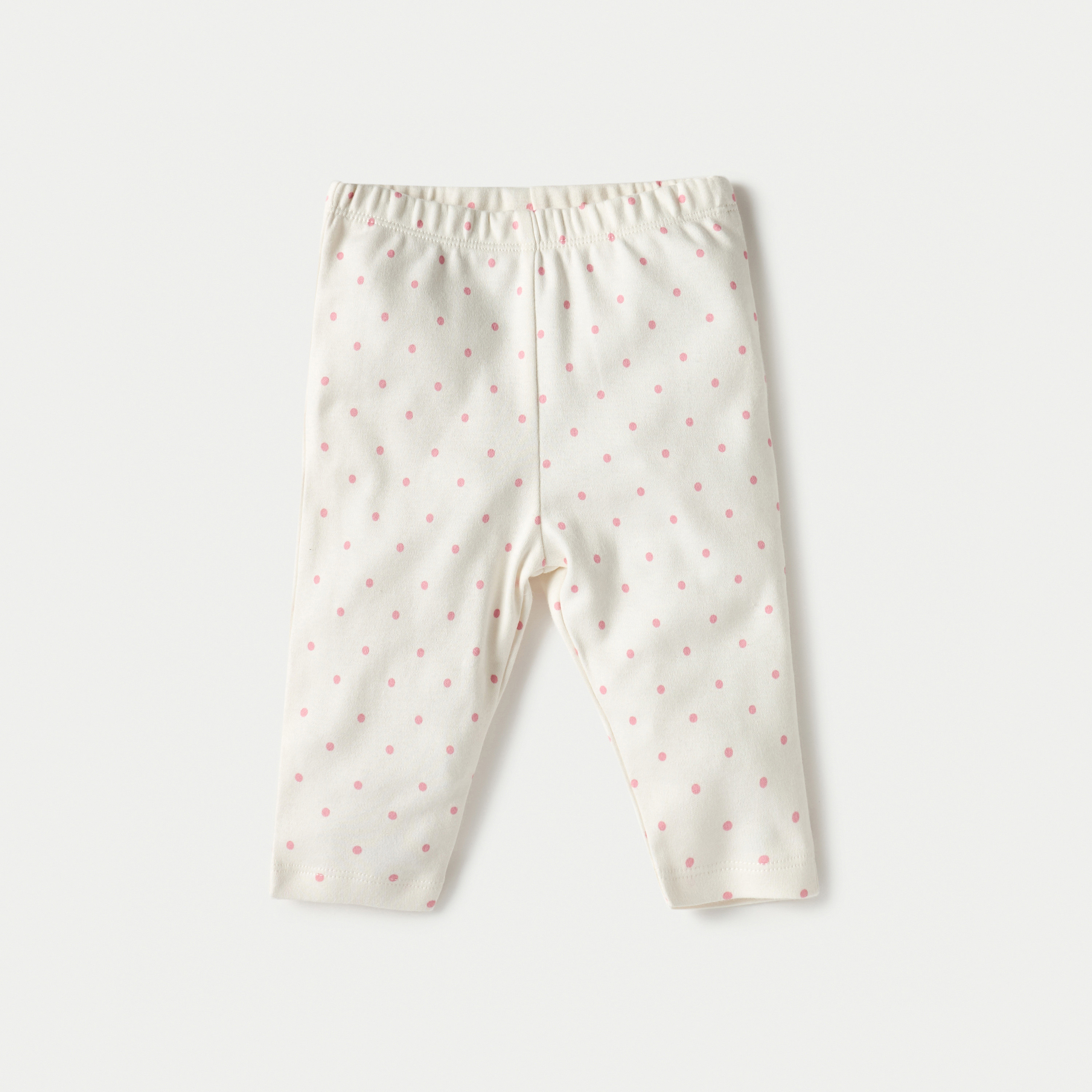 Juniors All-Over Polka Dot Print Long Sleeves T-shirt and Pyjama Set-baby-girls-clothing-nightwear-pyjamasets-image-3