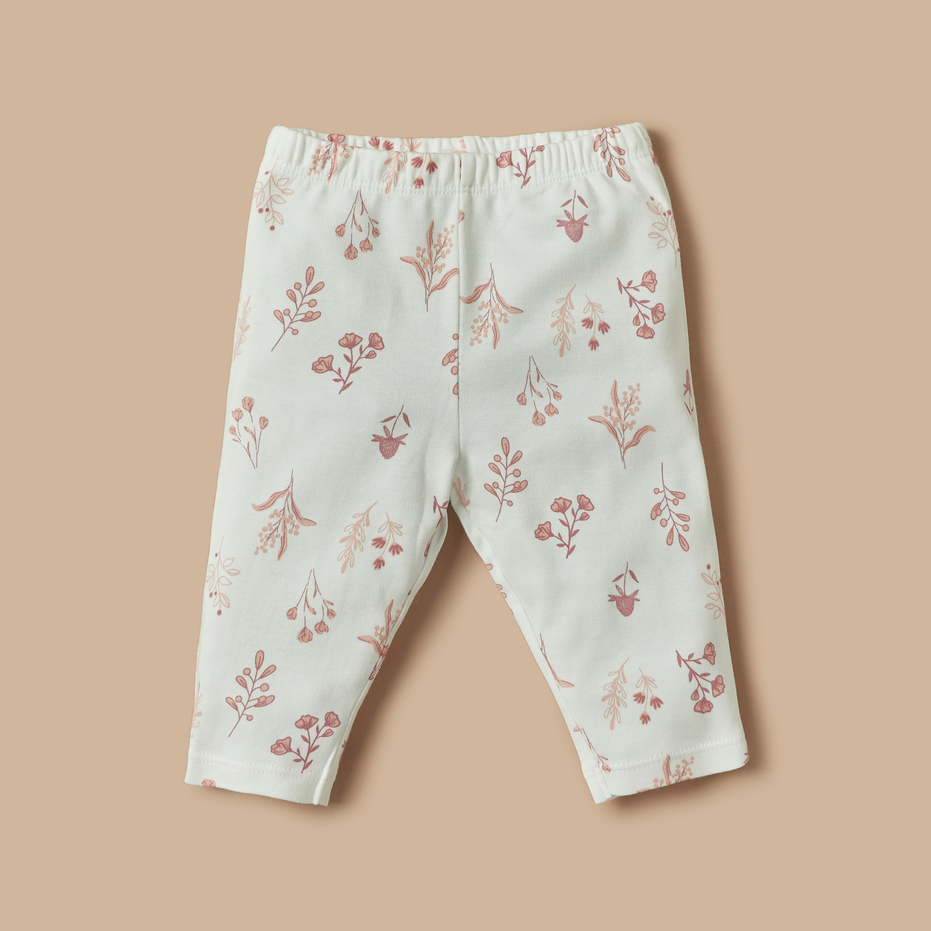 Juniors Floral Print T-shirt and Pyjama Set-baby-girls-clothing-nightwear-pyjamasets-image-3