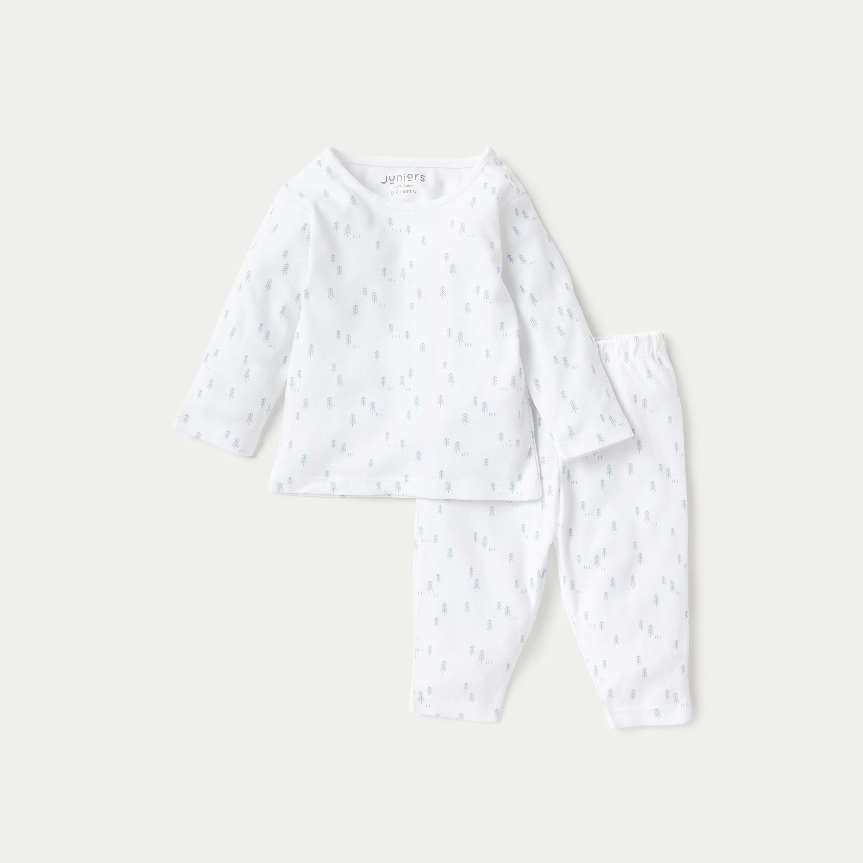 Juniors Printed T-shirt and Pyjama Set-baby-boys-clothing-nightwear-pyjamasets-image-1