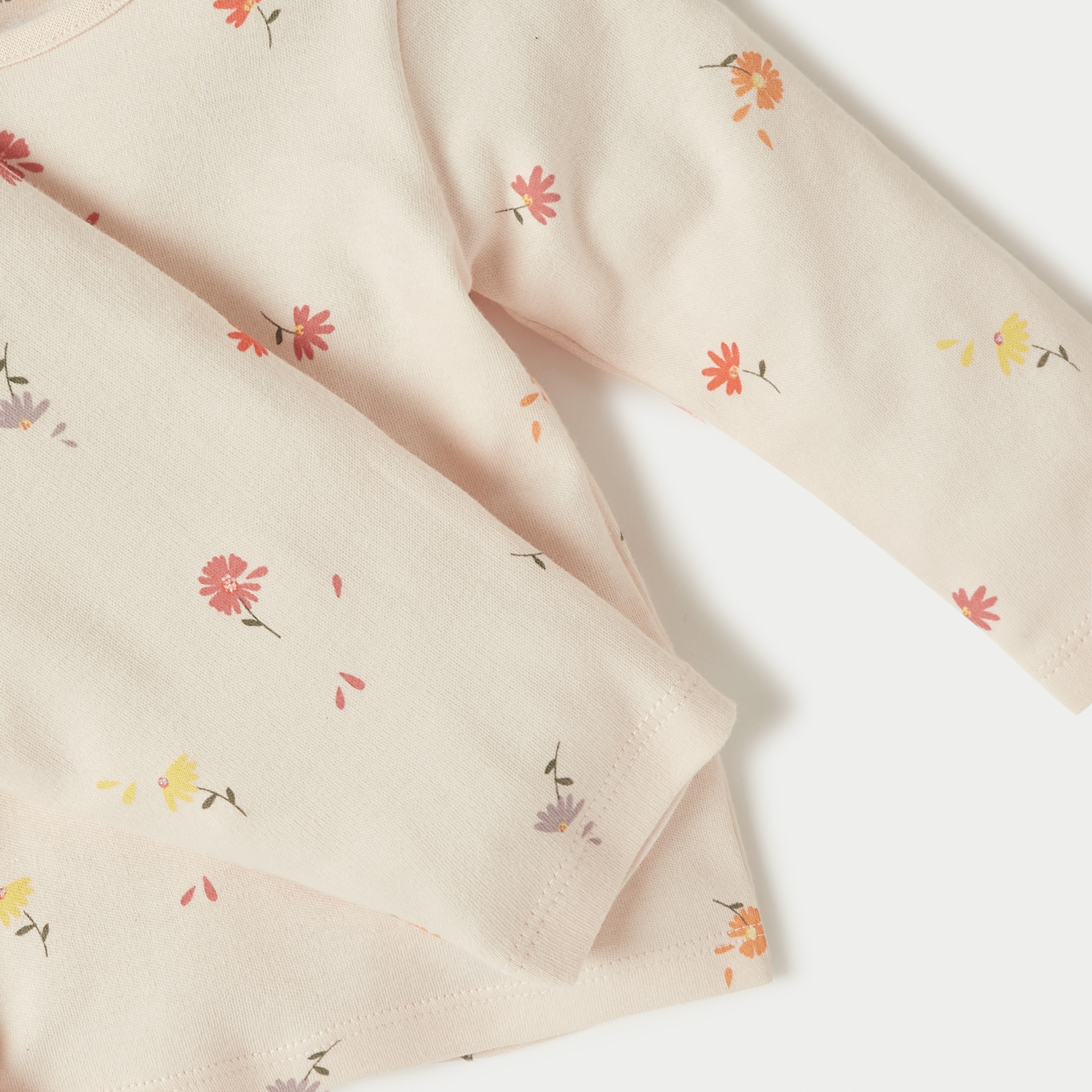 Juniors All-Over Floral Print T-shirt and Pyjama Set-baby-girls-clothing-nightwear-pyjamasets-image-5