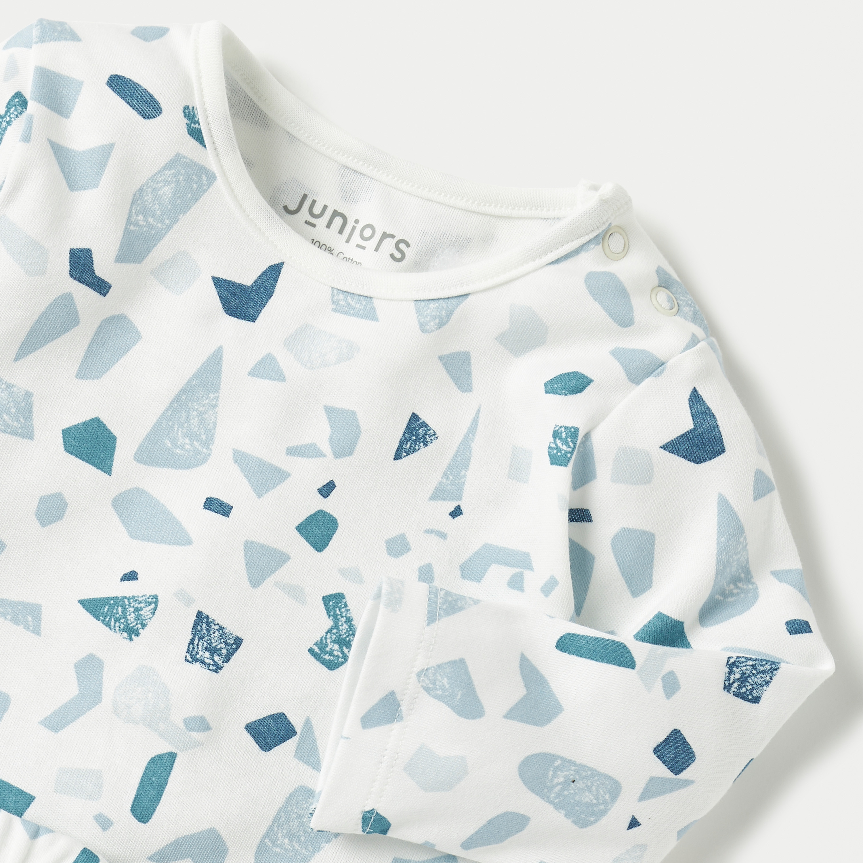 Juniors All-Over Abstract Print Long Sleeves T-shirt and Pyjama Set-baby-boys-clothing-nightwear-pyjamasets-image-4